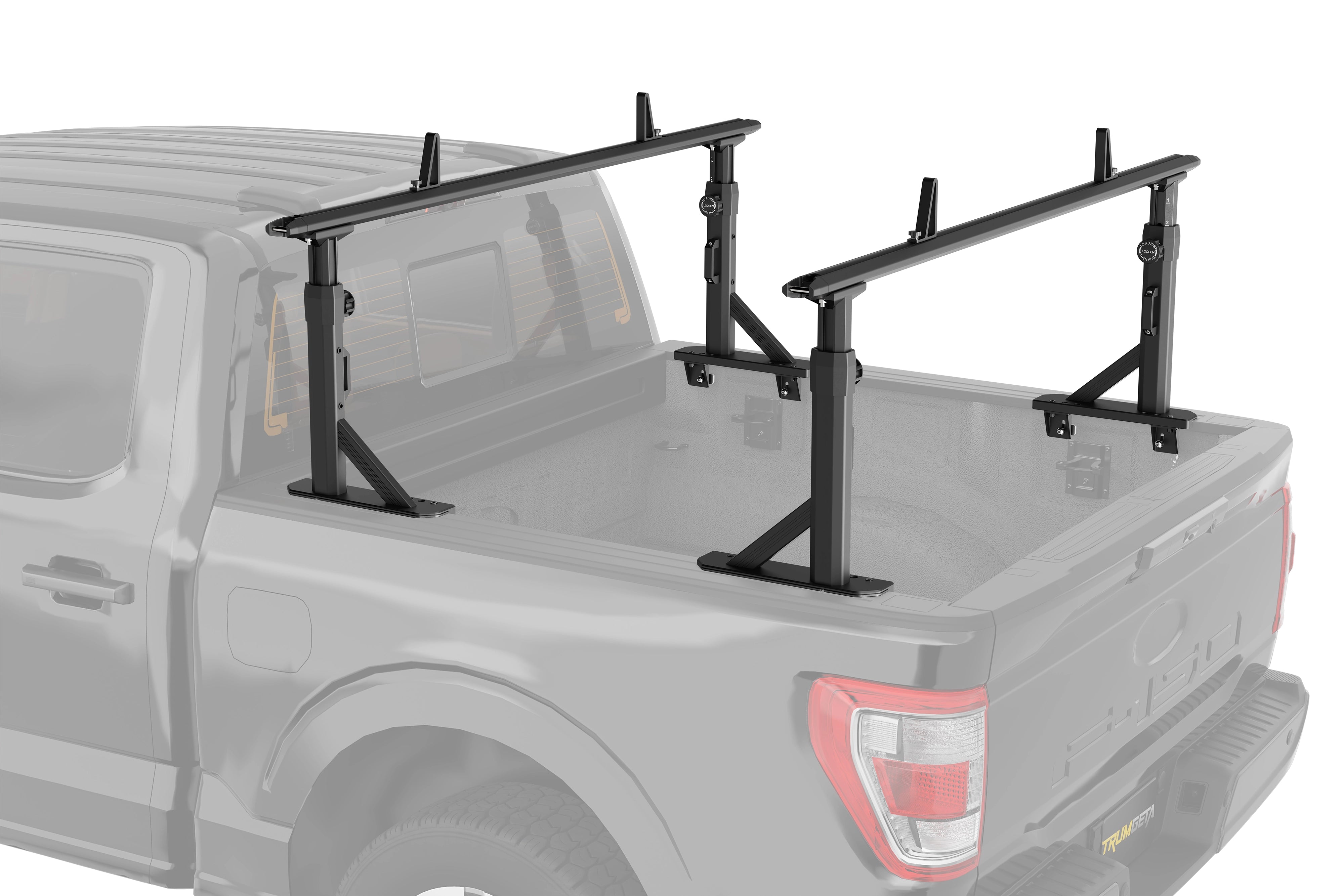 TRUMGETA Adjustable Ladder Racks for Mid/Full-Size Pickup Trucks