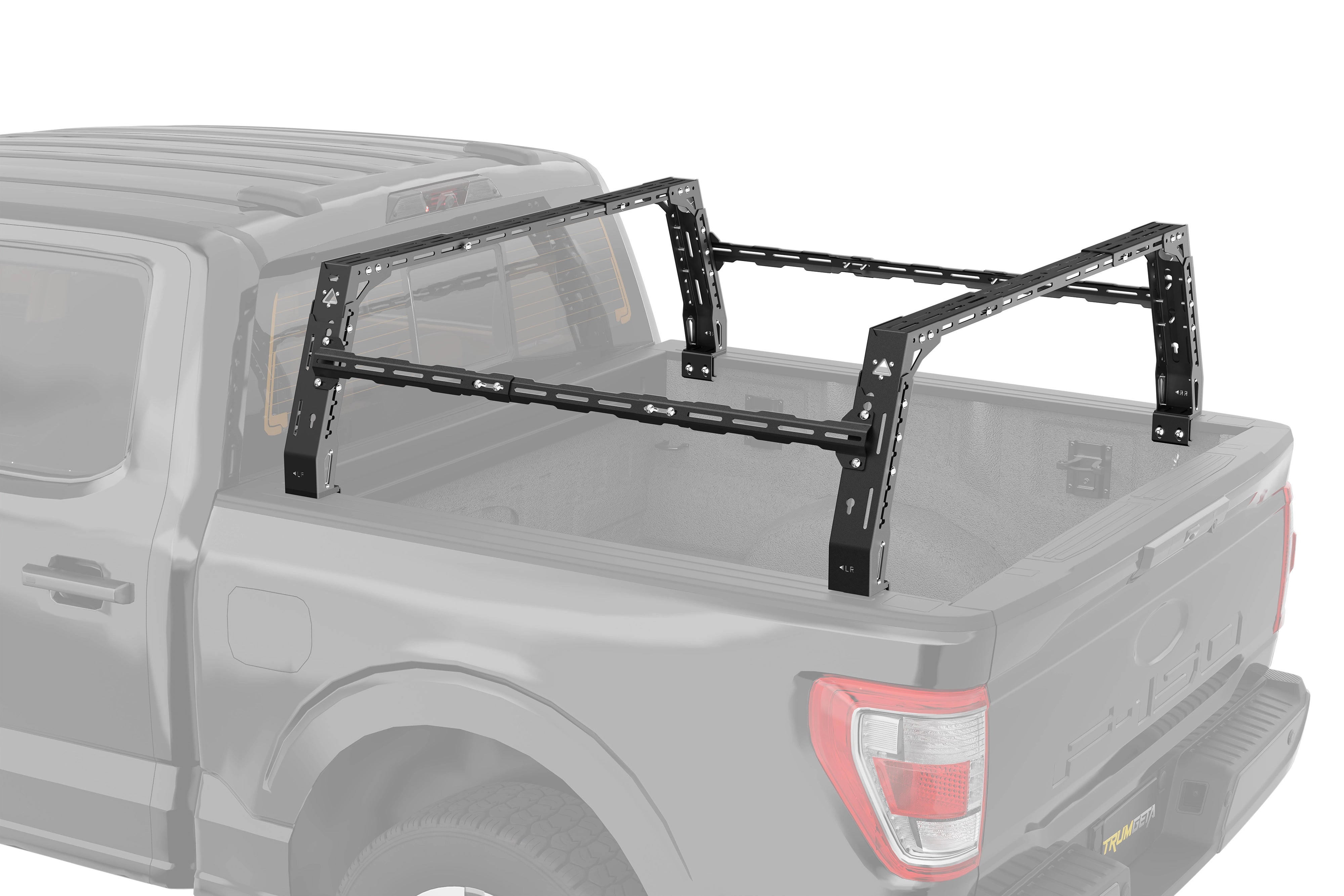 Adjustable Truck Bed Rack for F-150 / Ram 1500 / Silverado / Sierra/Tacoma/Gladiator (Platform not Included)-TRUMGETA