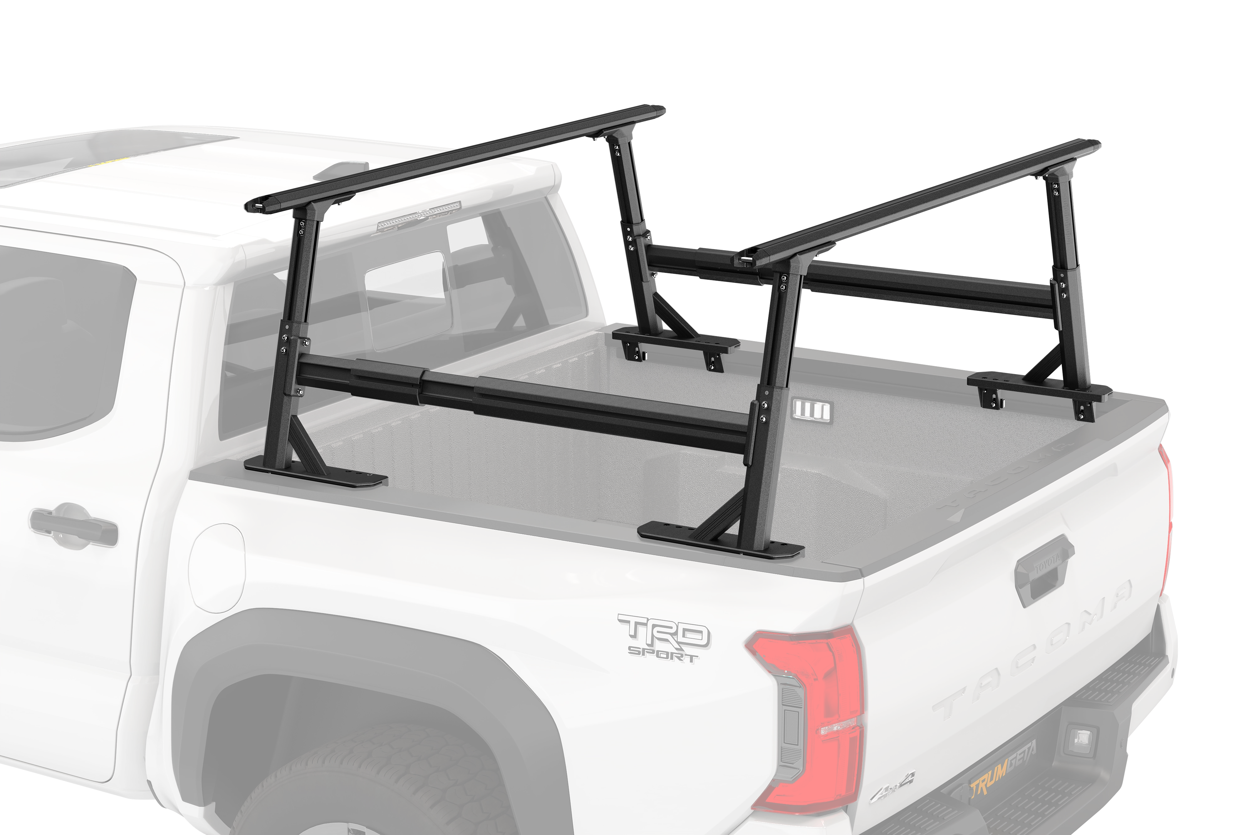 Heavy Duty 800LB Adjustable Bed Rack for Trucks with inner rails -Trumgeta