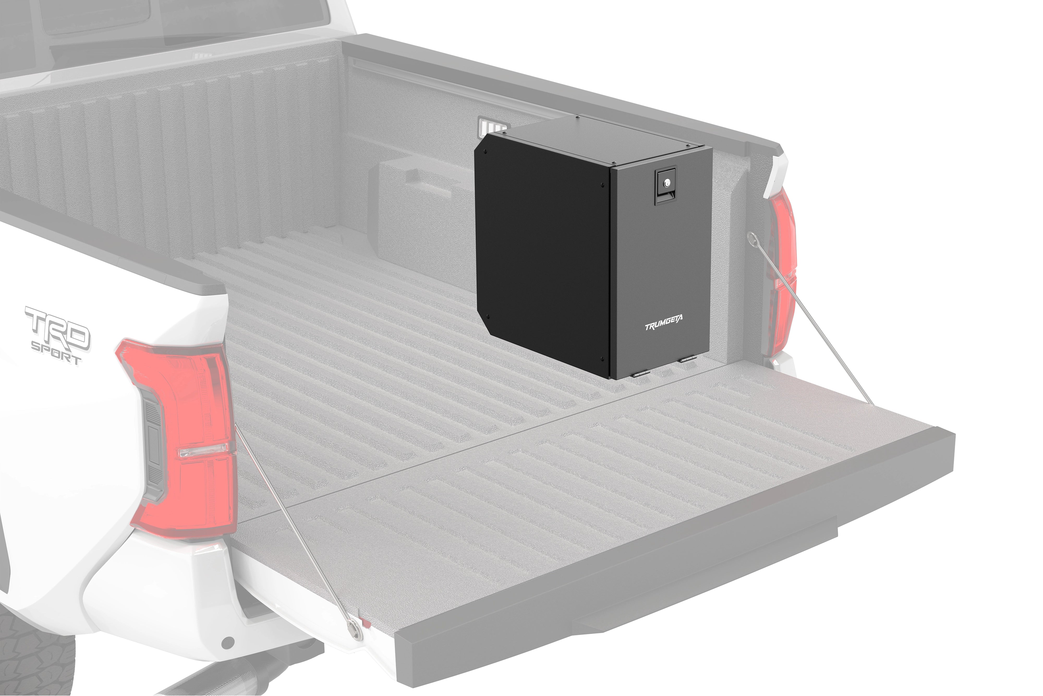 Steel Truck Bed Tool Box Fit for 2024–2026 Toyota Tacoma-TRUMGETA