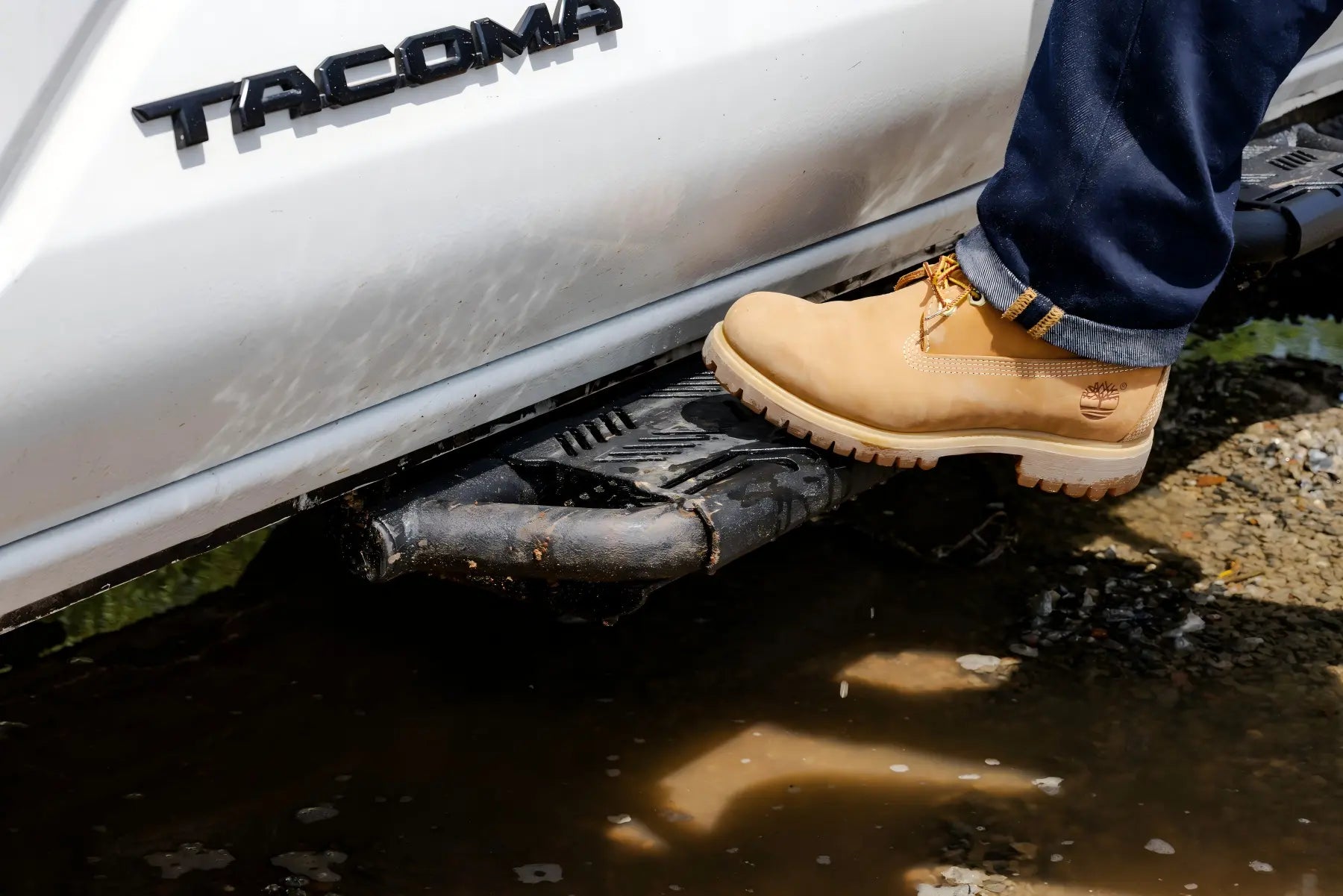 Trumgeta Auxchemic® Armor Side Steps for 2024-2026 Toyota Tacoma