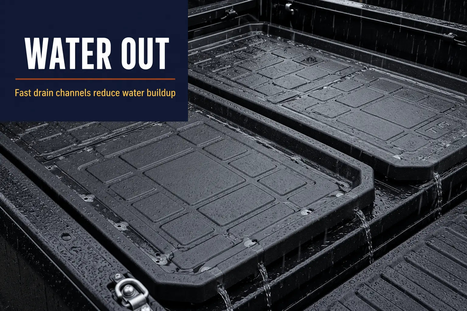 Trumgeta Slide-Out Truck Bed Cargo Tray Fit for Mid-Size & Full-Size Pickup Trucks