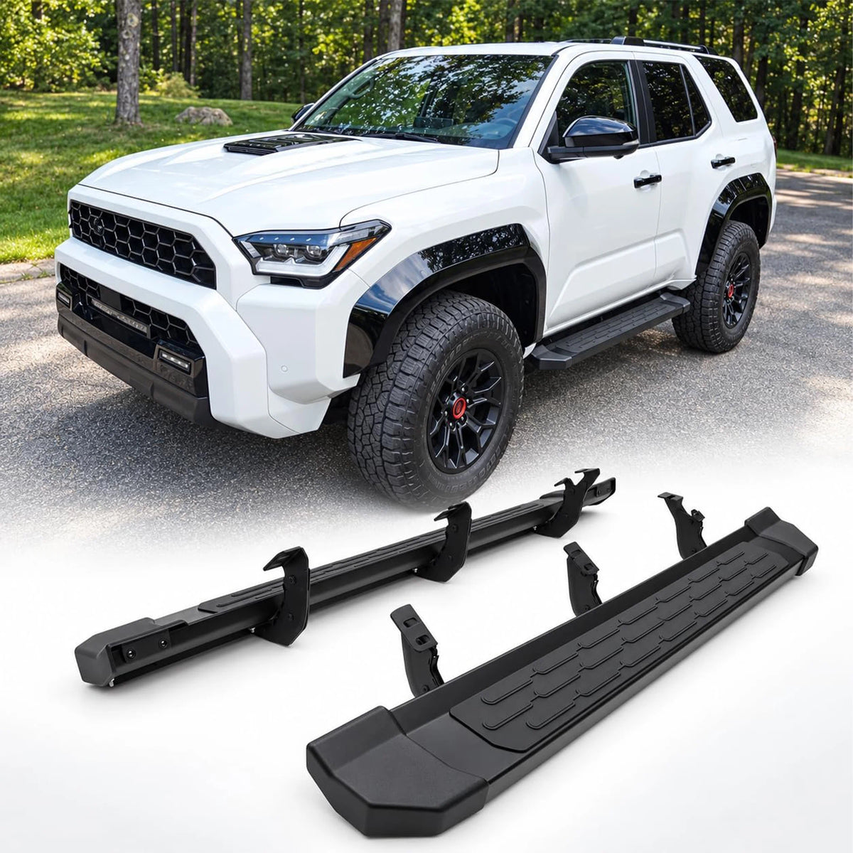 TRUMGETA 6" Running Boards Side Steps for 2025-2026 Toyota 4Runner (6th Gen)