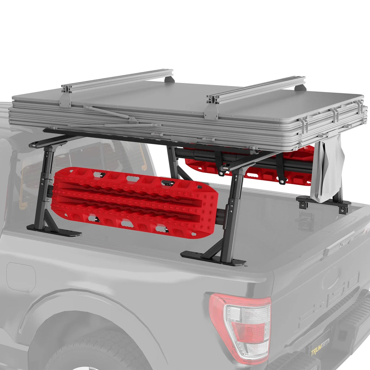 TRUMGETA Heavy Duty 1000LB Adjustable Bed Rack for Trucks - ULTRA
