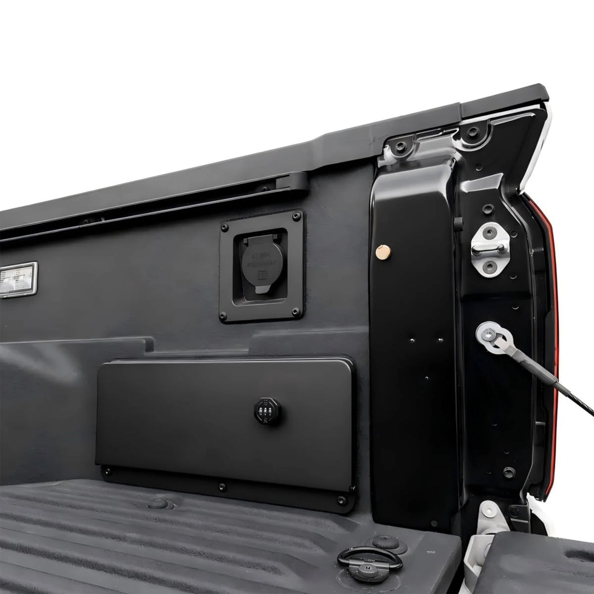 TRUMGETA Keyless Bed Security Lockbox for 2024-2026 Toyota Tacoma