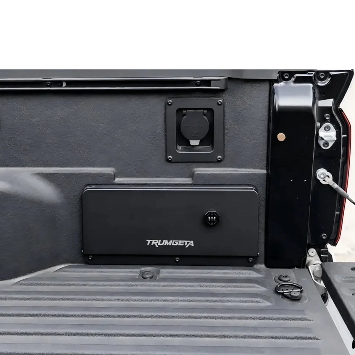 TRUMGETA Keyless Bed Security Lockbox for 2024-2026 Toyota Tacoma