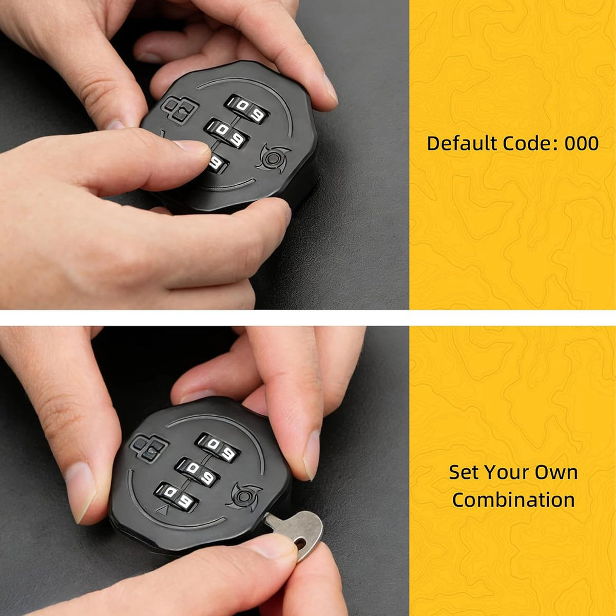 TRUMGETA Keyless Bed Security Lockbox for 2024-2026 Toyota Tacoma