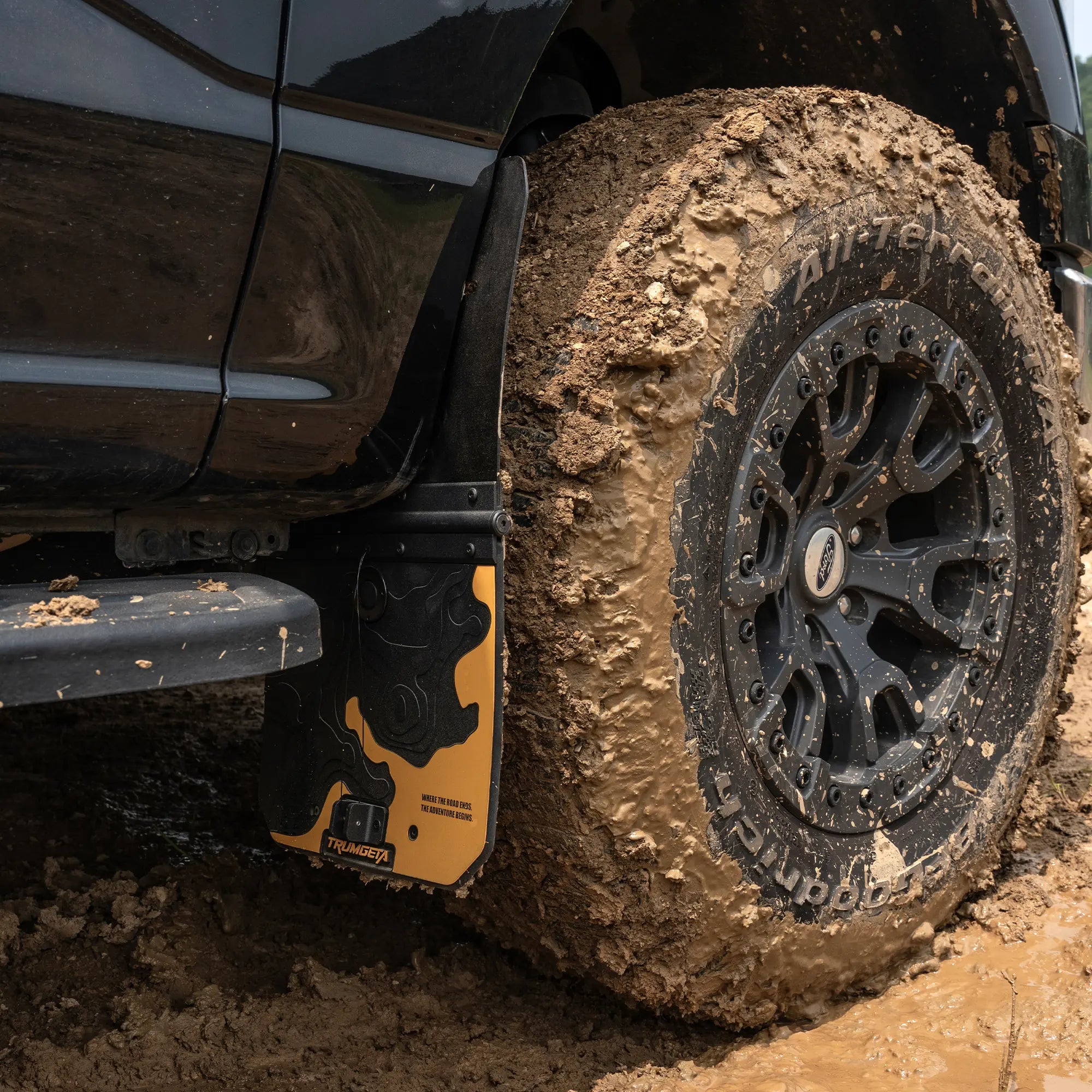 TRUMGETA 4PCS Upgraded Adjustable Truck Mud Flaps for Ford F150 2015-2020