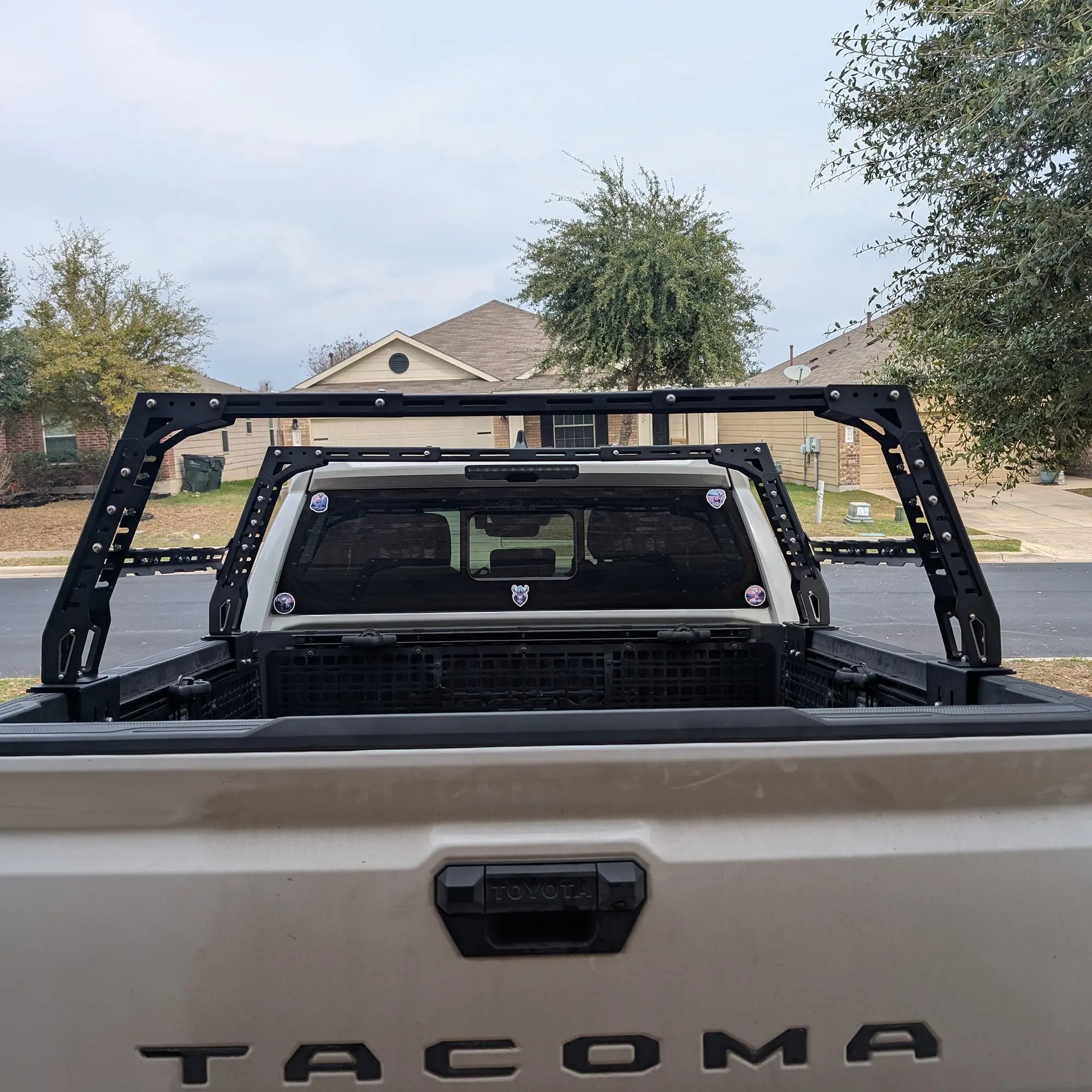 Trumgeta Adjustable Truck Bed Rack for F-150 / Ram 1500 / Silverado / Sierra/Tacoma/Gladiator (Platform not Included)
