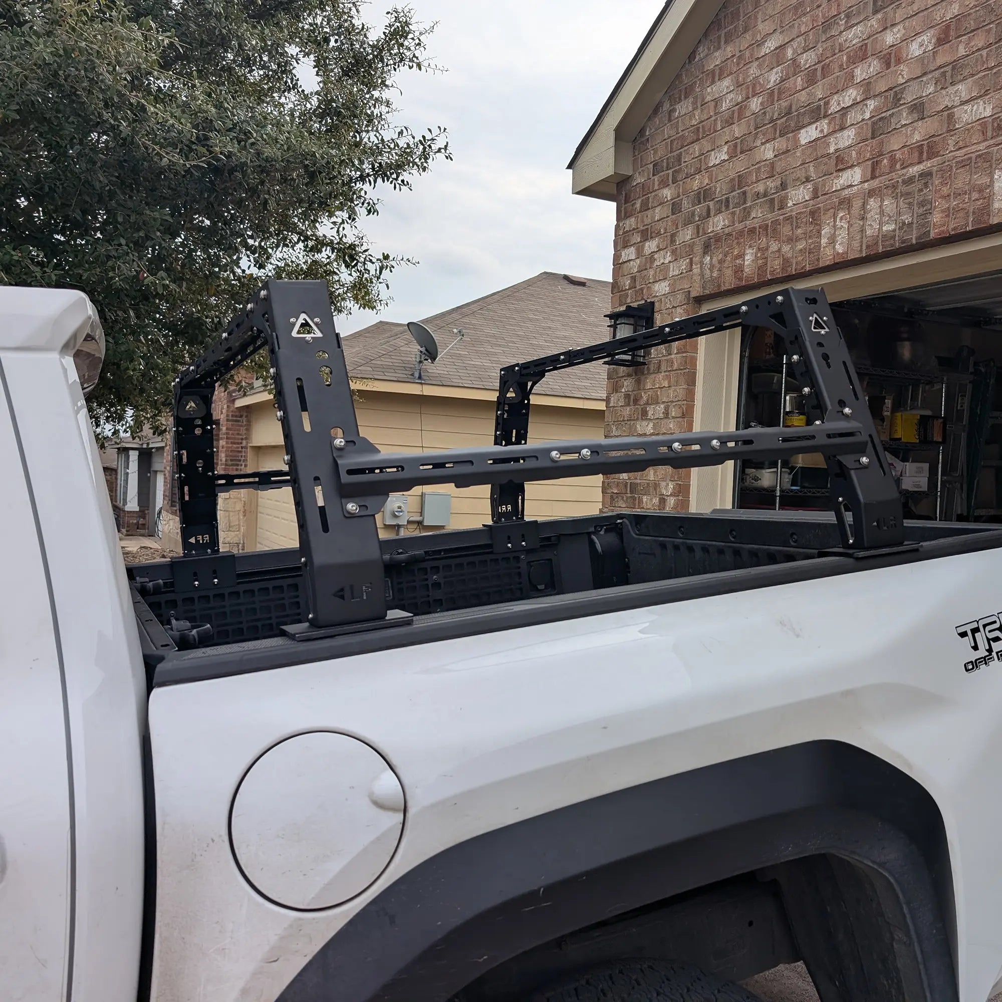 Trumgeta Adjustable Truck Bed Rack for F-150 / Ram 1500 / Silverado / Sierra/Tacoma/Gladiator (Platform not Included)