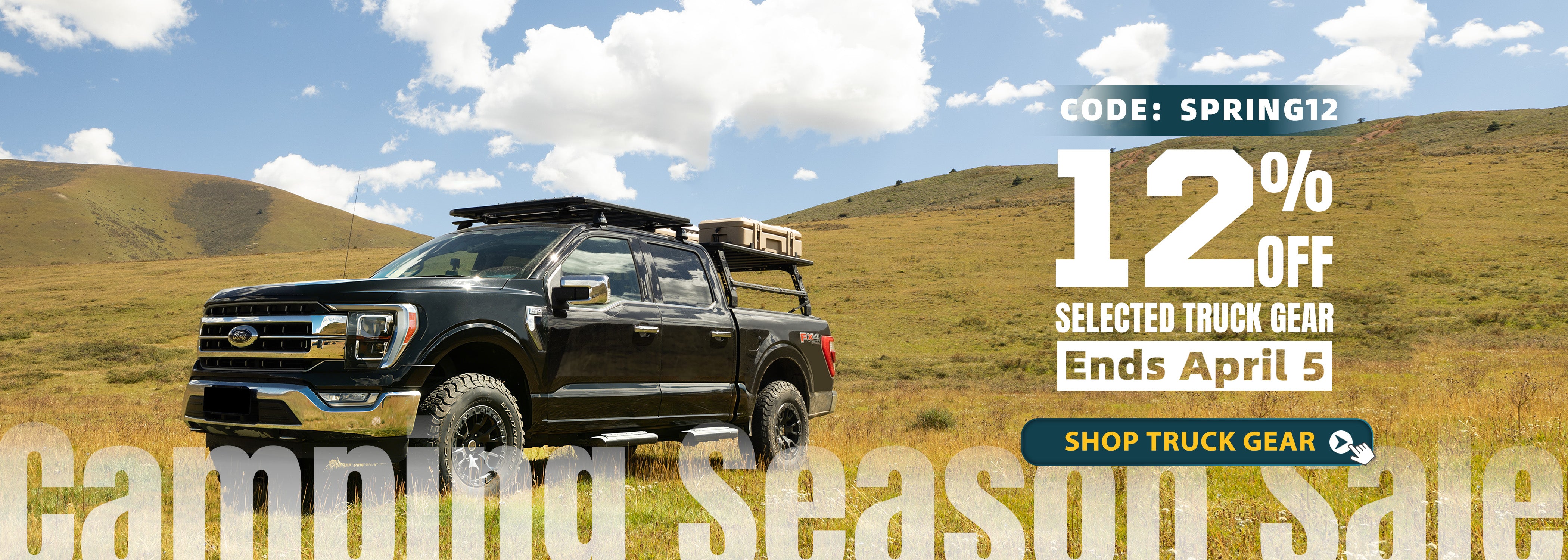 TRUMGETA Spring Camping Season Sale