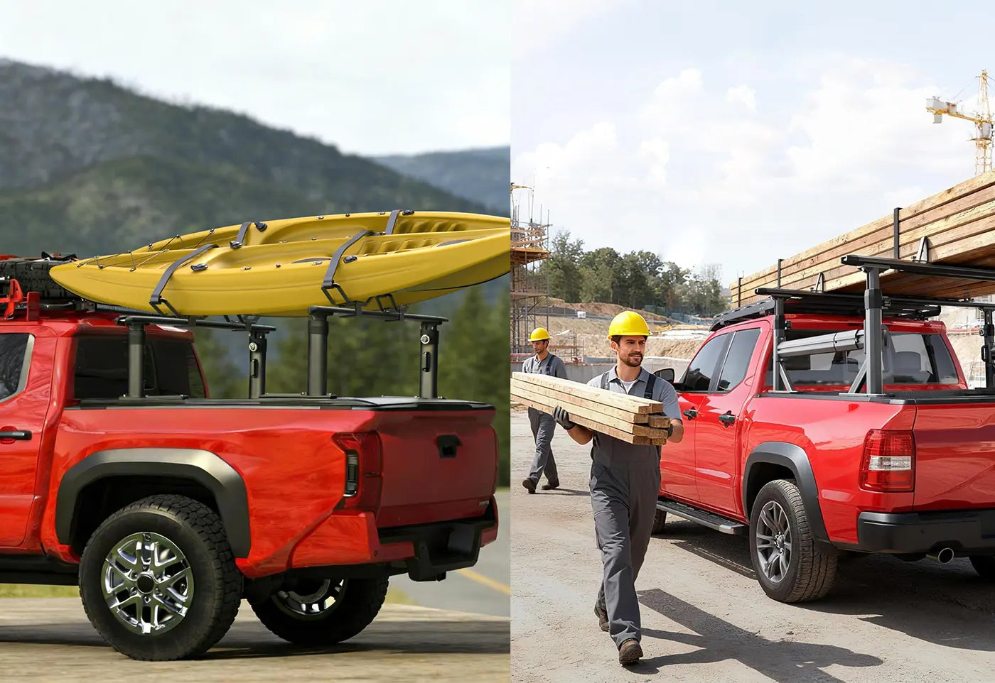 How Real Use Separates Light to Mid Duty and Heavy Duty Truck Bed Racks