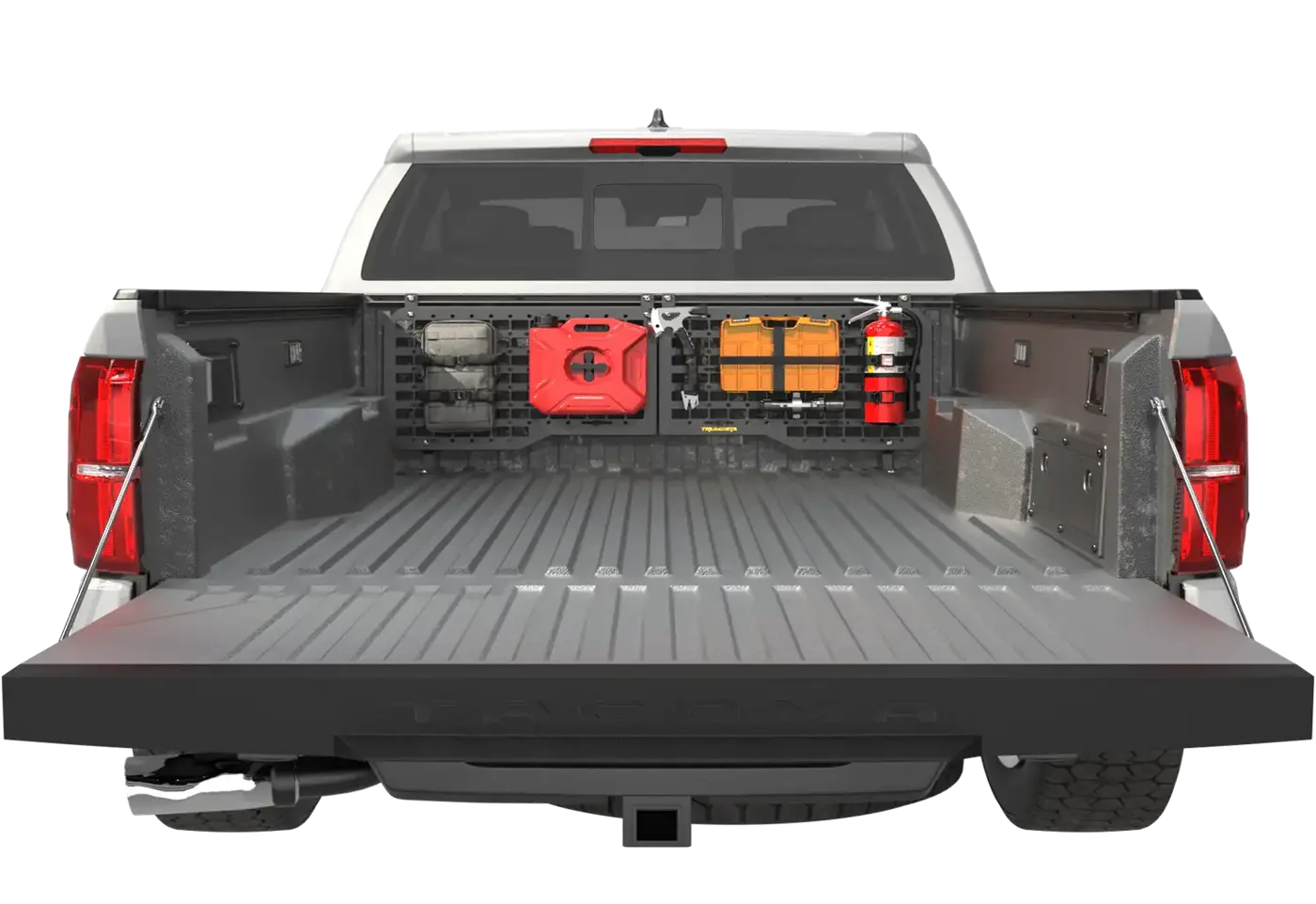 Front Bed MOLLE Panel for 5 Feet Toyota Tacoma 2024-2025 Truck Storage Organizer System