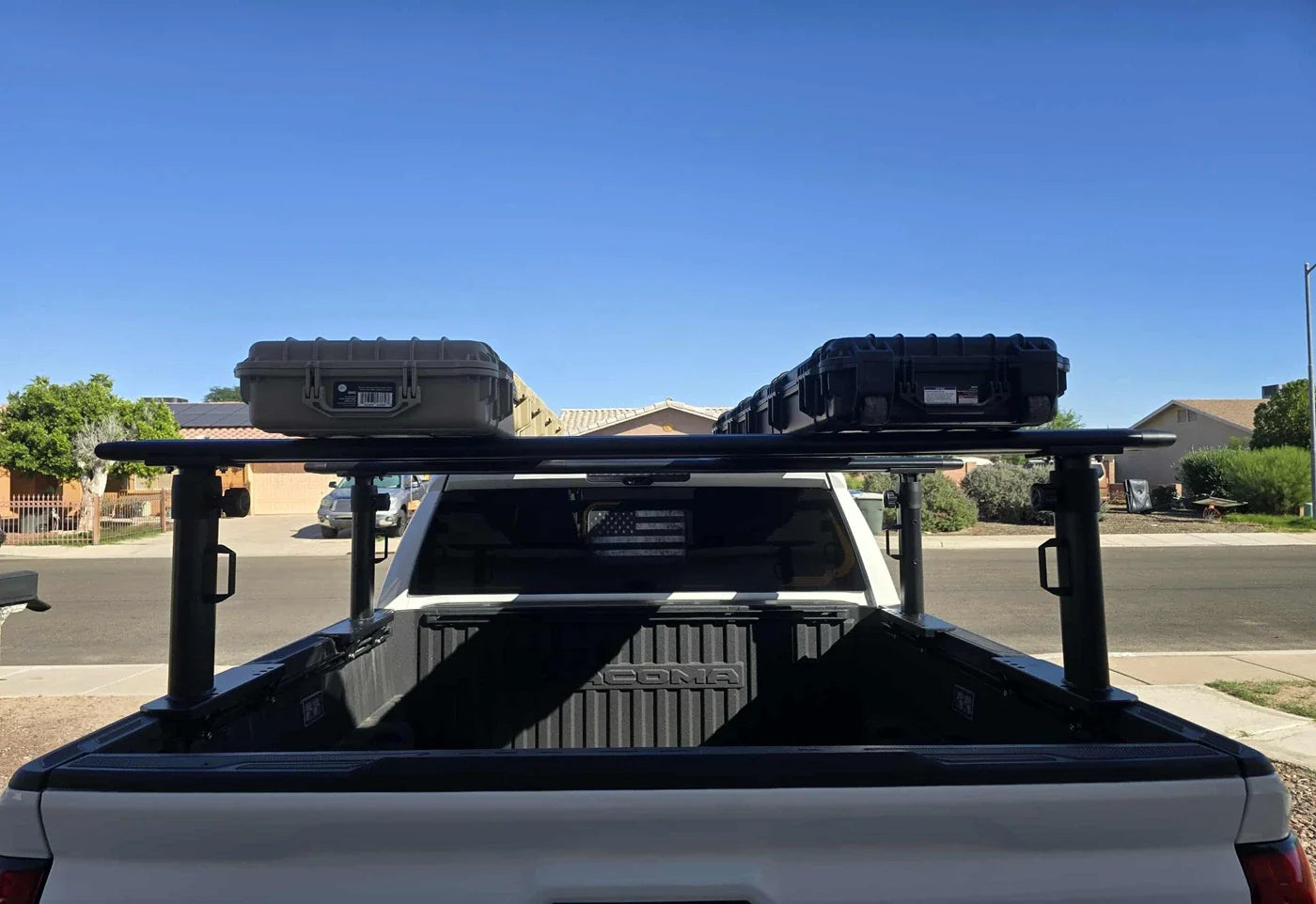 TRUMGETA Adjustable Truck Bed Rack for Mid/Full-Size Pickups
