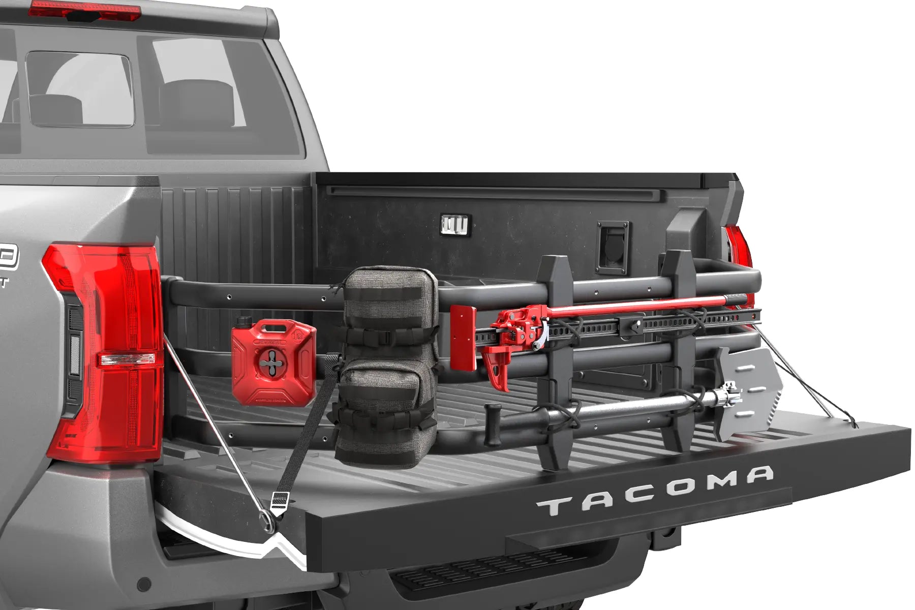 Toyota Tacoma Bed Extender (2005-2025) - Double Your Cargo Space for Camping, Bikes & Furniture - TRUMGETA