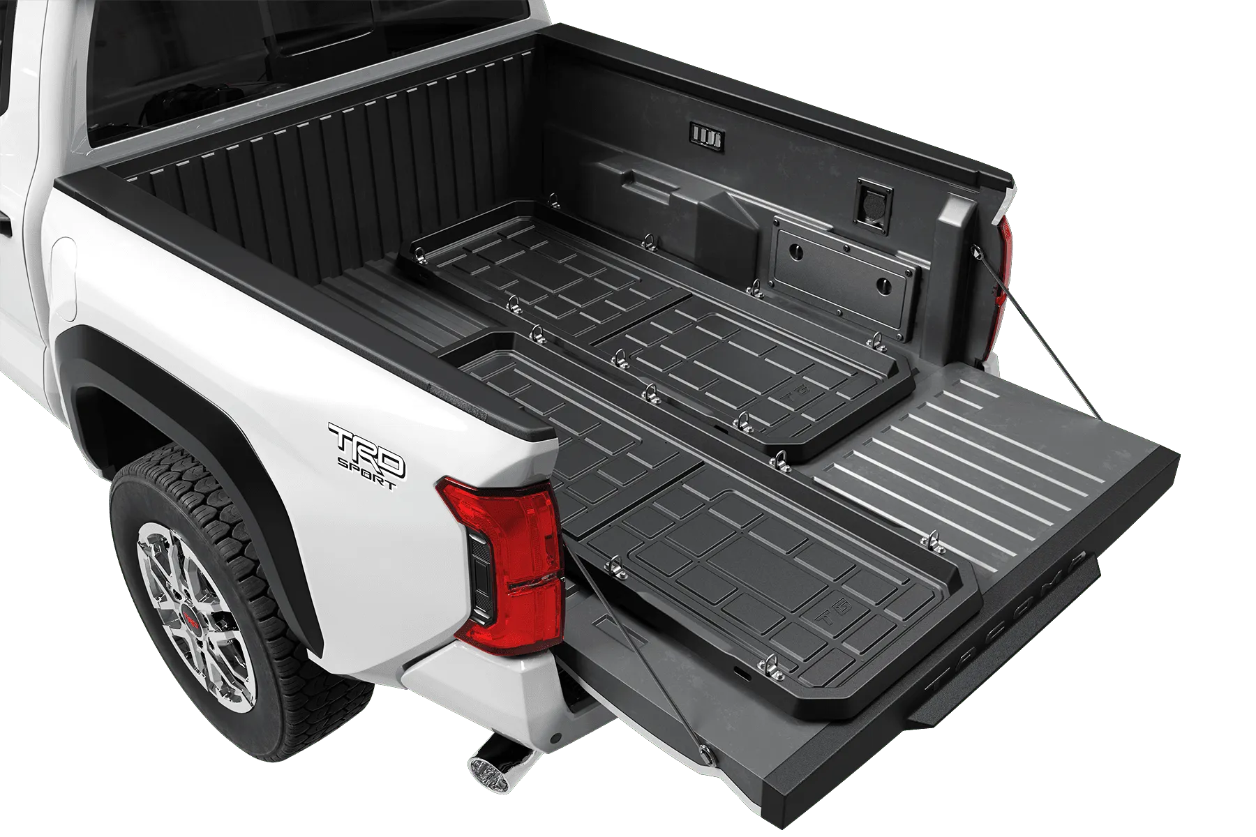 Trumgeta Slide-Out Truck Bed Cargo Tray Fit for Mid-Size & Full-Size Pickup Trucks