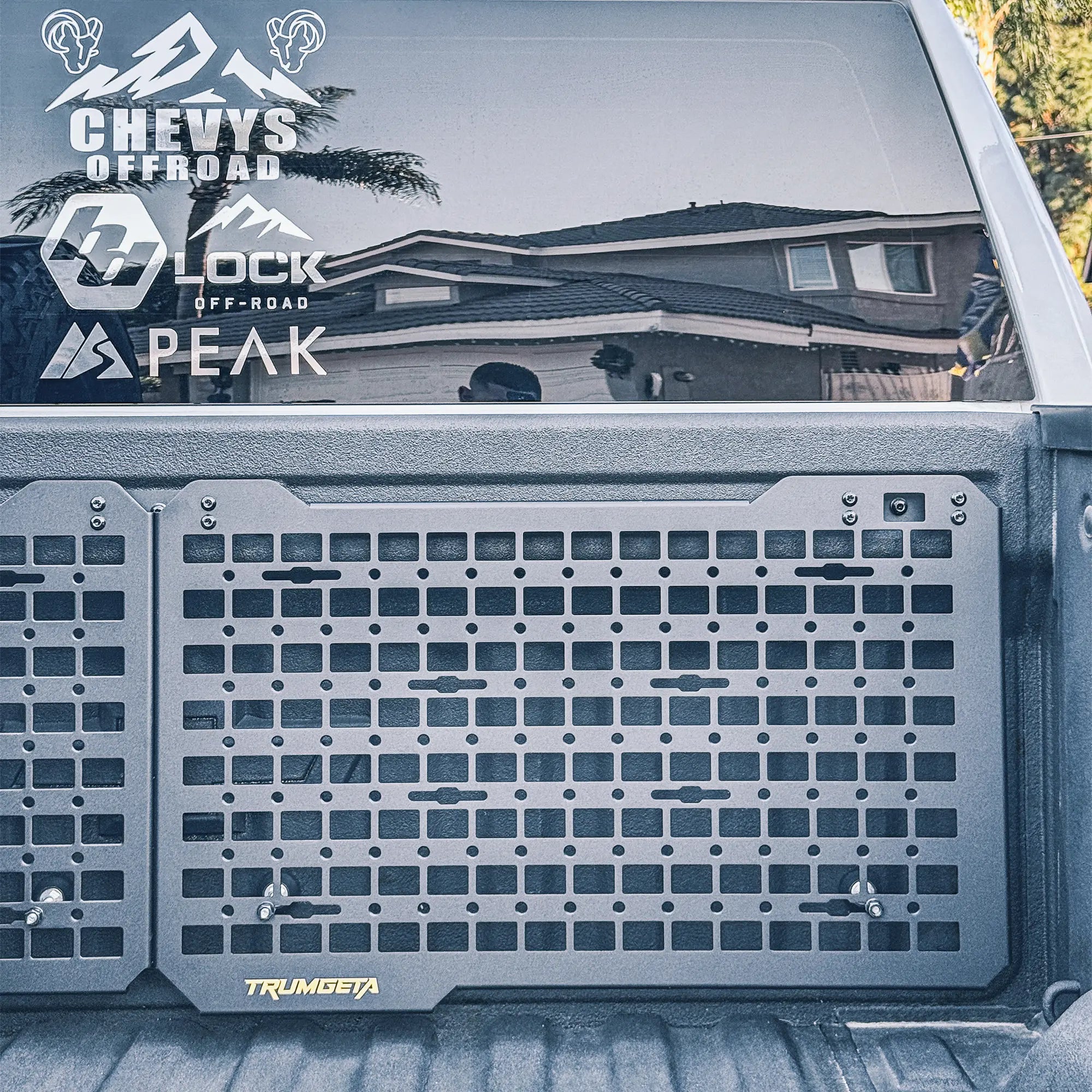 Front Bed MOLLE Panel Fit for 2019+ Chevy Silverado-4