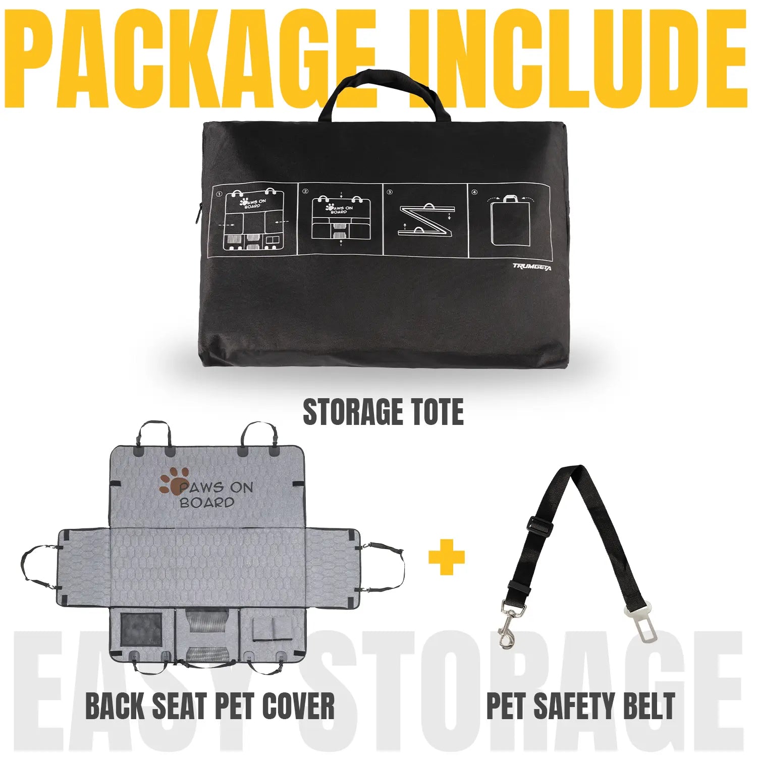 Dog Car Seat Cover for Trucks - Ready for Trail Rides, Camping Trips & Daily Errands-11