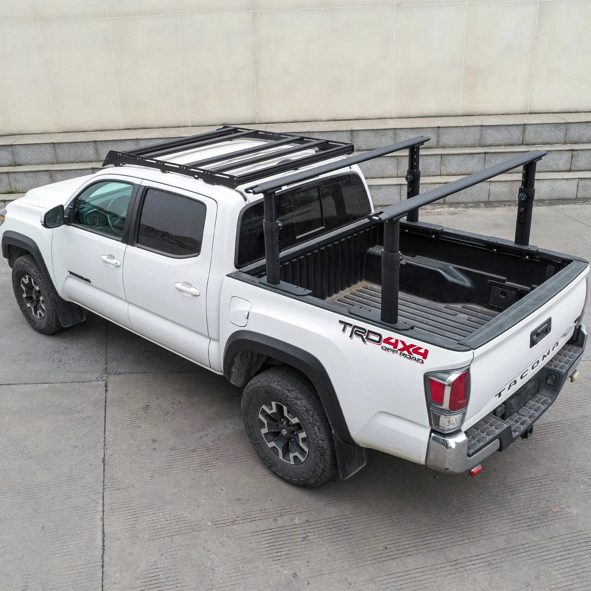 Adjustable Truck Bed Rack for Tacoma/Gladiator Pickup Ladder Racks
