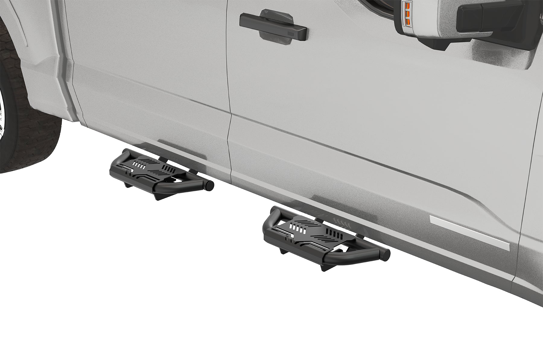 4PCS EZ Side Steps for 2015-2024 Ford F Series - TRUMGETA