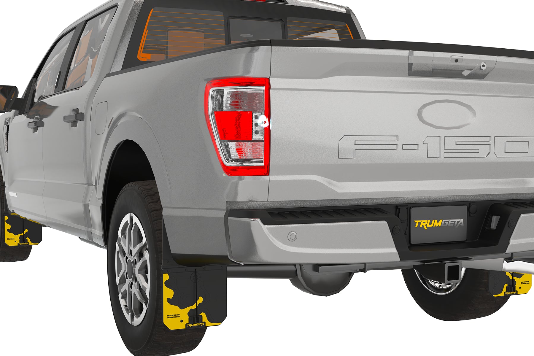 4PCS Upgraded Mud Flaps for Ford F-150 F150 Without Fender Flare 2021-2025-10