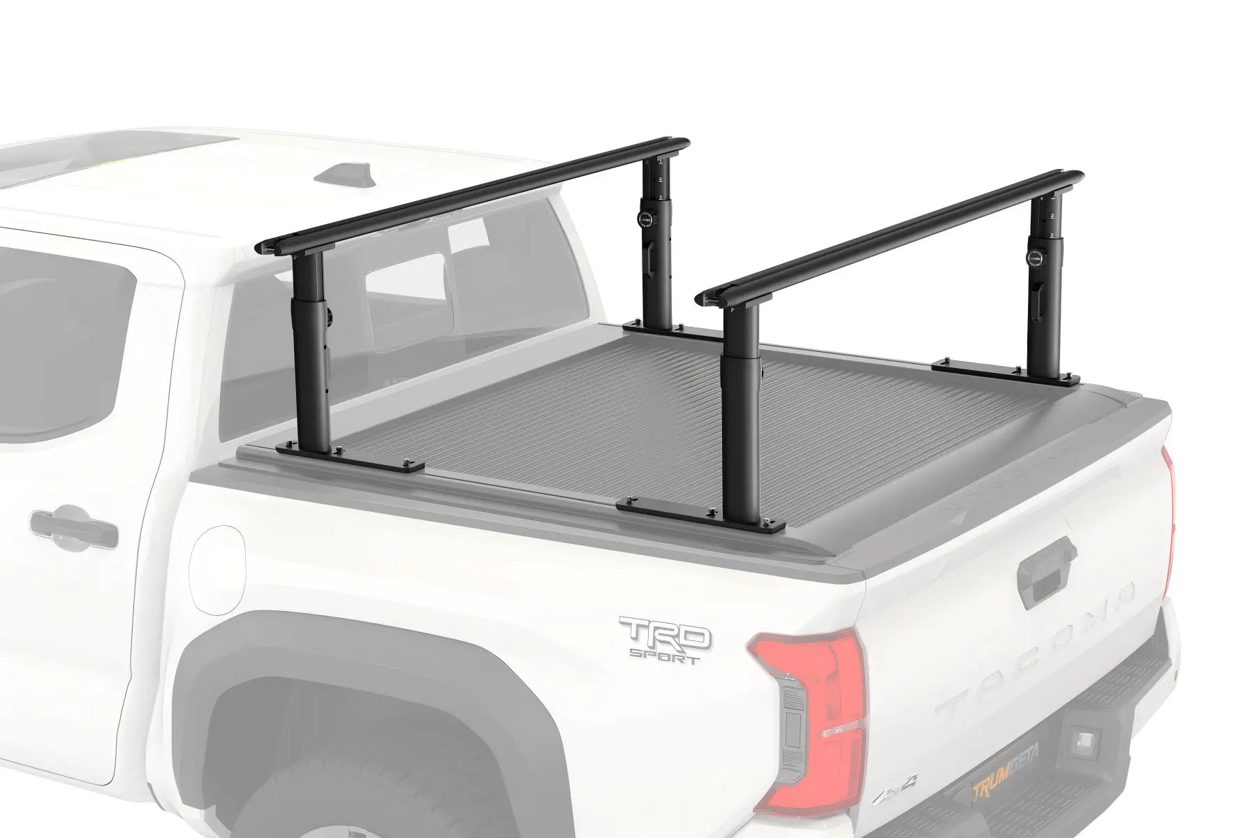 TRUMGETA 800 LBS Adjustable Truck Bed Rack for Mid/Full-Size Pickups (Compatible with T-Slot Tonneau Cover) - BASE