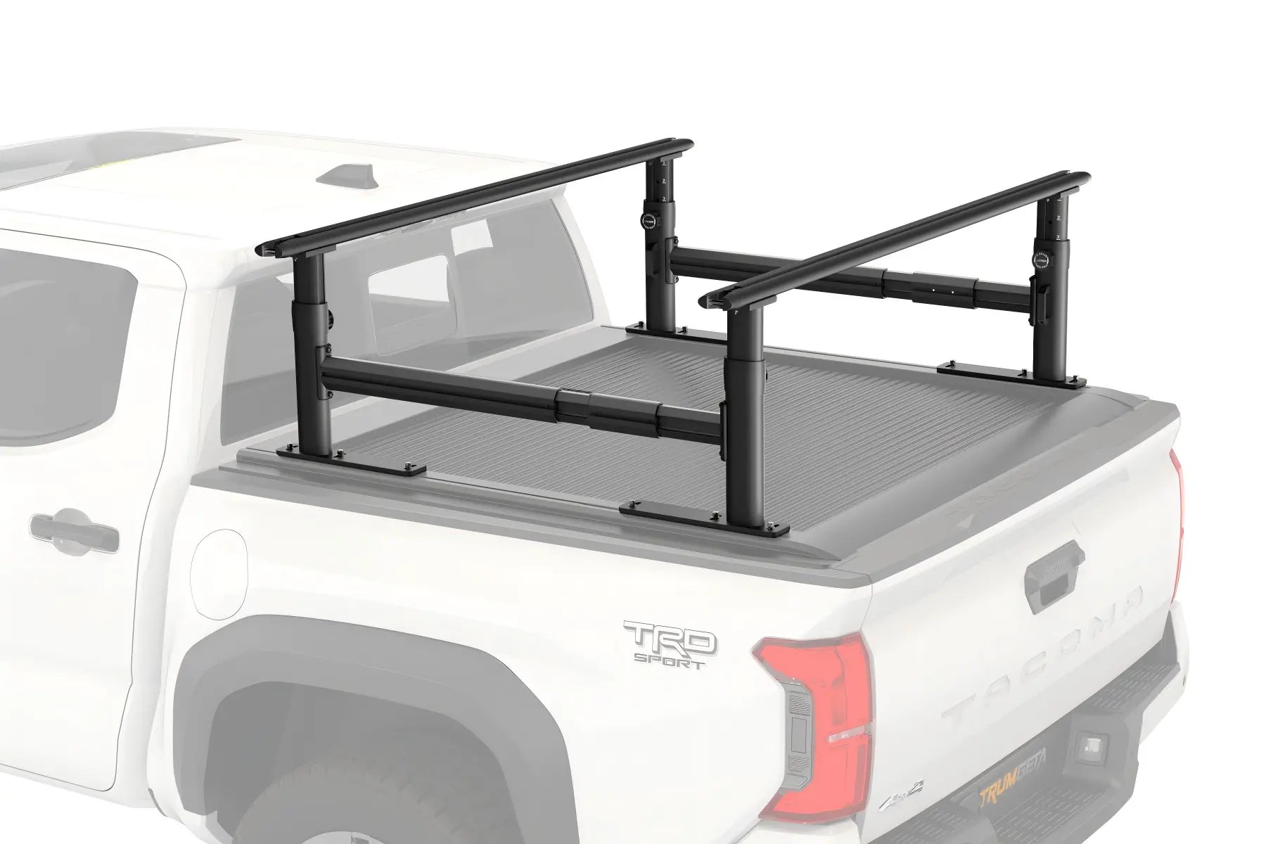 TRUMGETA 800 LBS Adjustable Truck Bed Rack for Mid/Full-Size Pickups (Compatible with T-Slot Tonneau Cover) - BASE