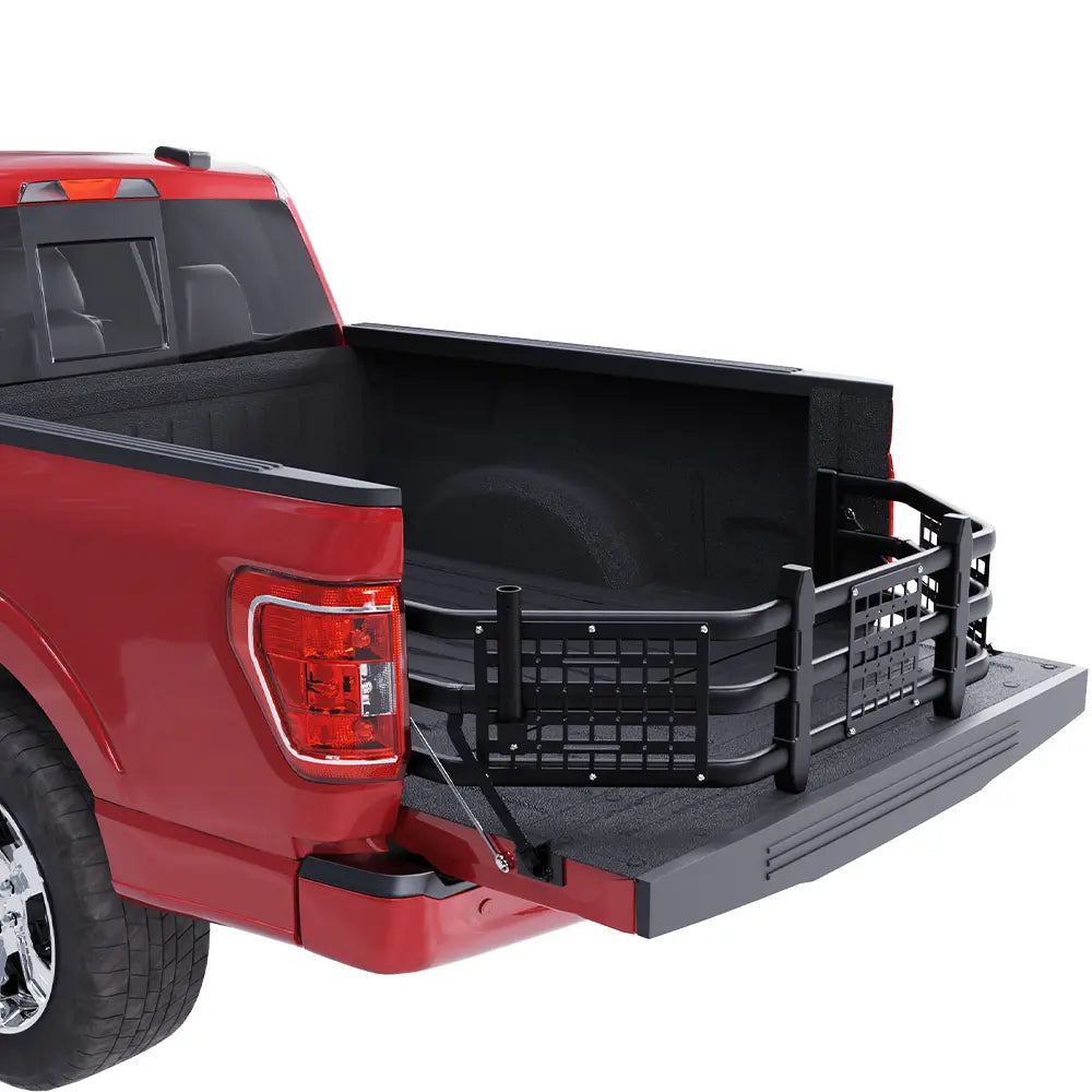 Truck Bed Extender for Ford  F150 2015-2025 with Molle Panel and Flag Pole Mount