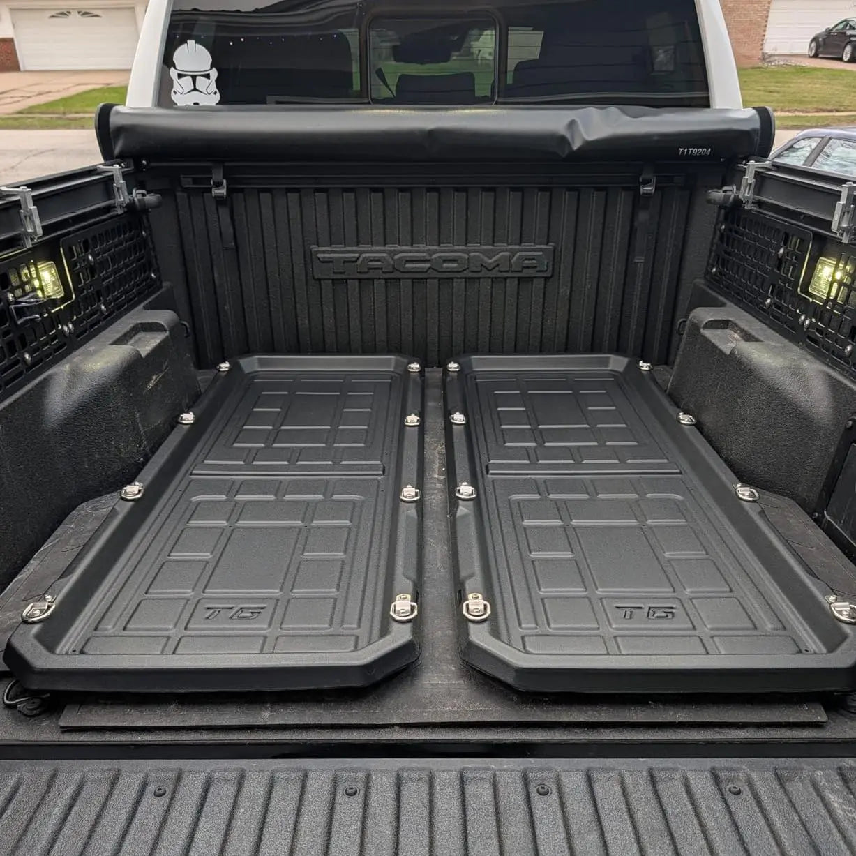 Trumgeta Slide-Out Truck Bed Cargo Tray Fit for Mid-Size & Full-Size Pickup Trucks