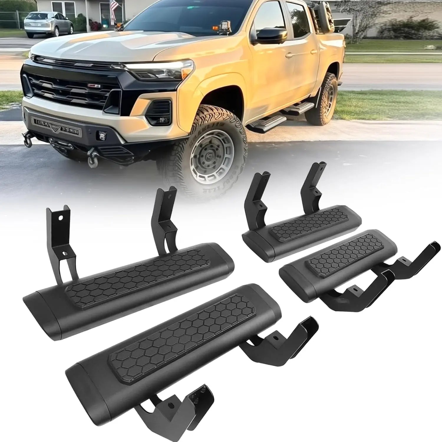EZ Side Steps for 2019-2025 Chevy Silverado & GMC Sierra-1