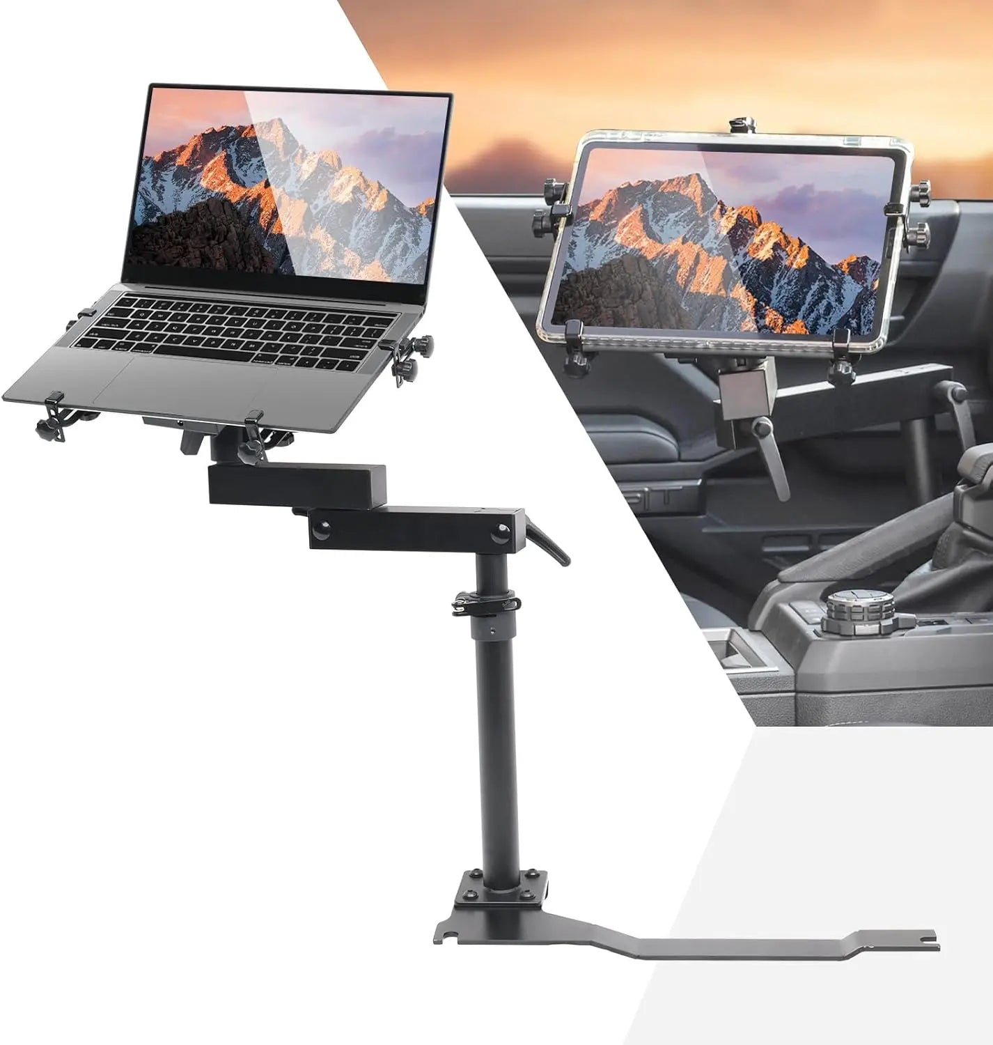 Heavy Duty Laptop Mount for Toyota Tacoma-1