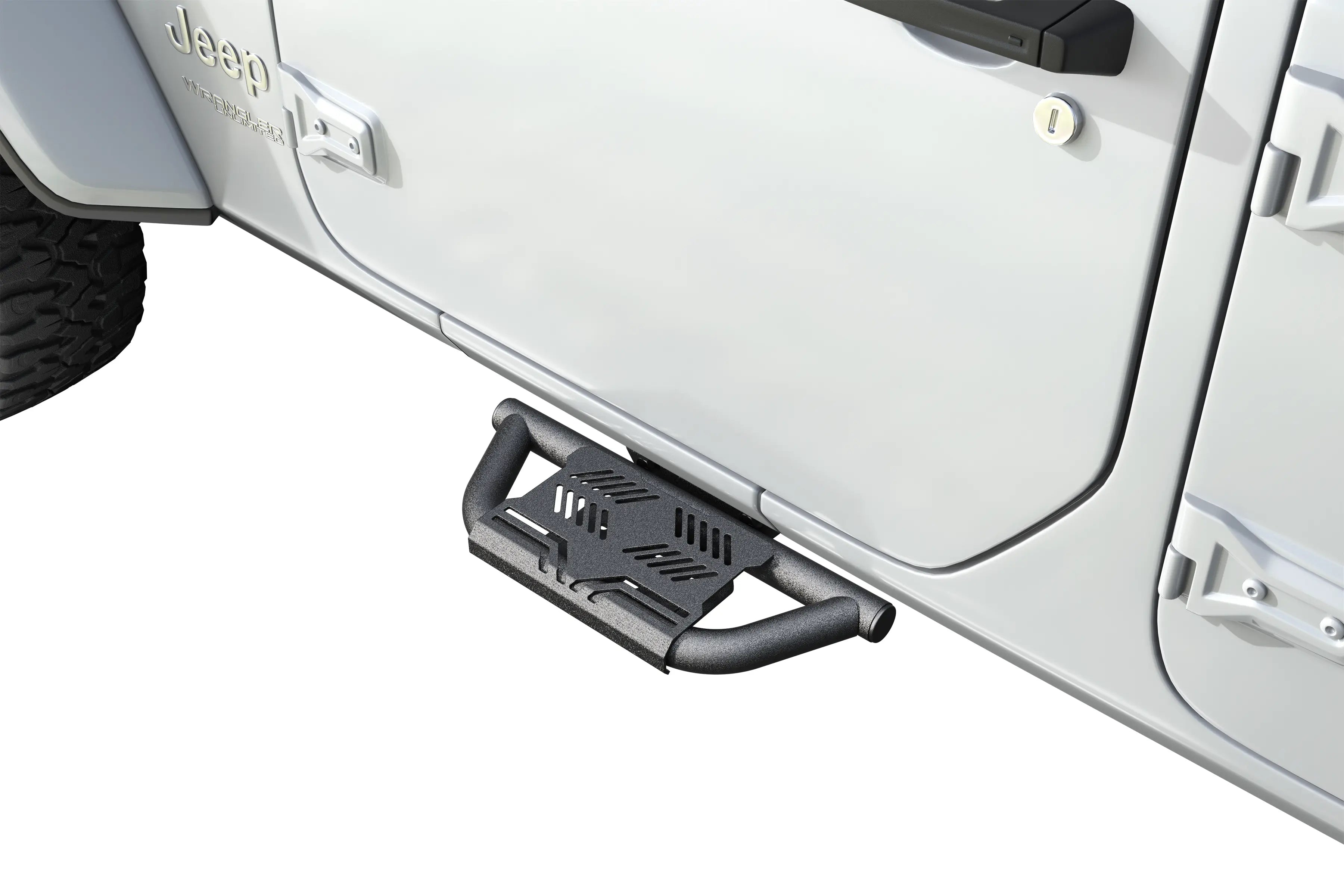 Trumgeta Auxchemic® Side Steps for 2018-2026 Jeep Wrangler JL