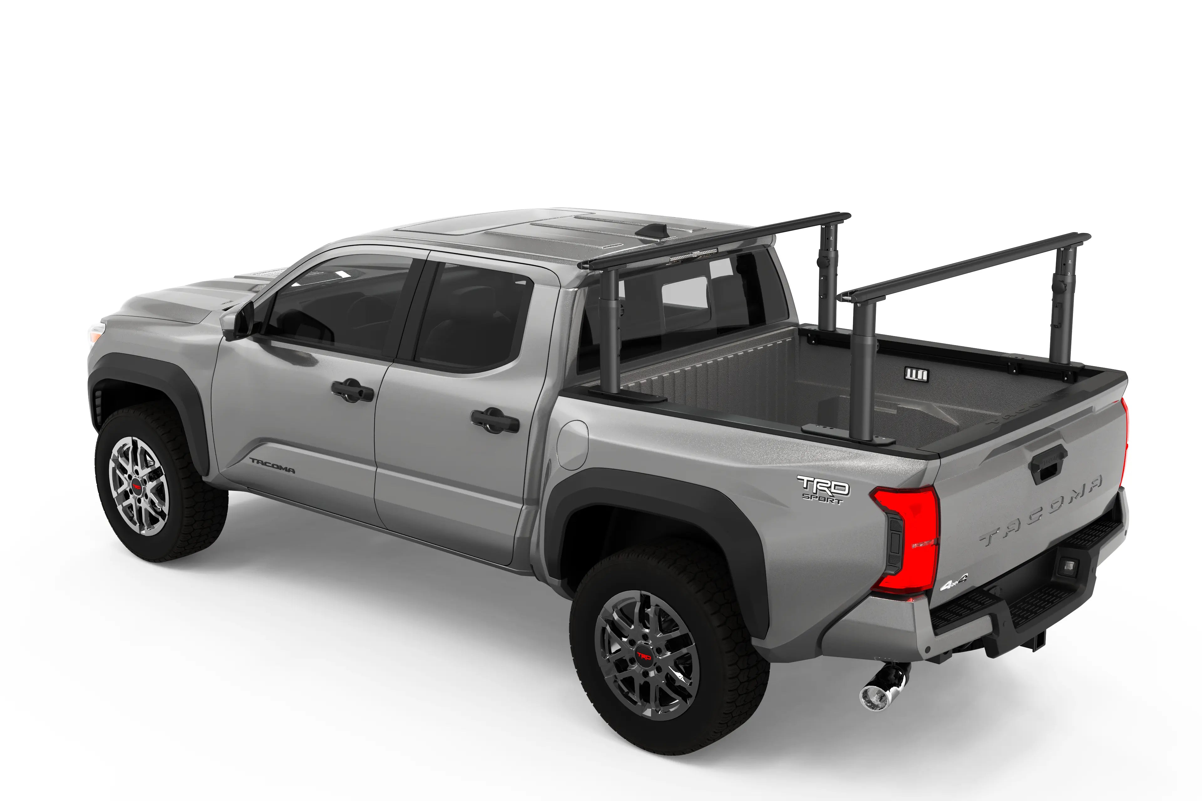 TRUMGETA 800 LBS Adjustable Truck Bed Rack for Toyota Tacoma & Jeep Gladiator With Inner Rails -1