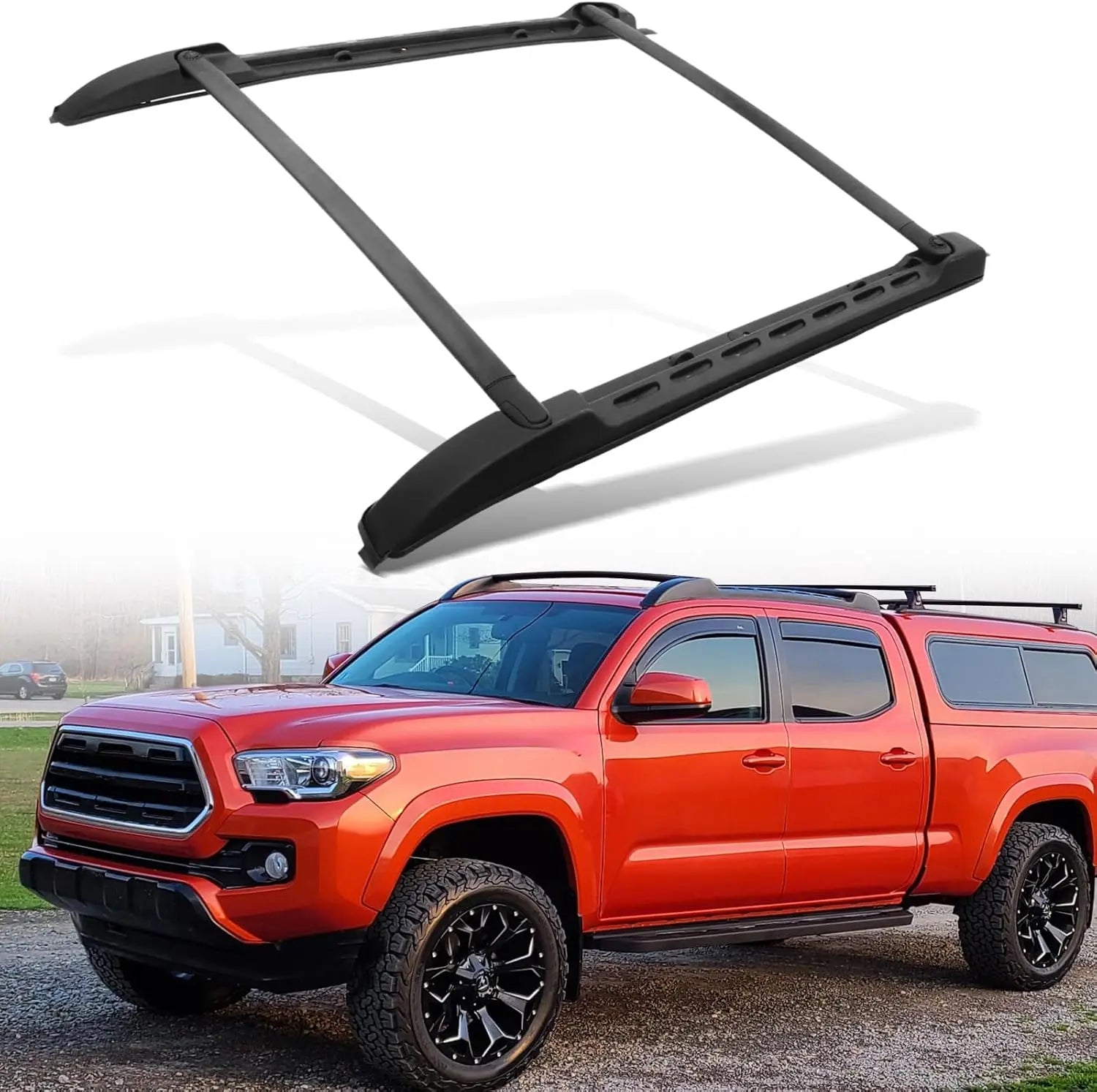 Roof Rack Cross Bars Kit for Toyota Tacoma Double Cab-1