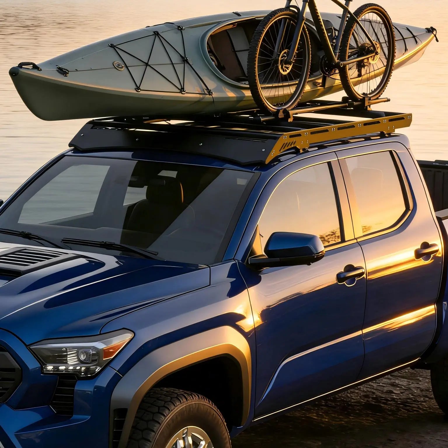 Trumgeta Heavy Duty Aluminum Roof Rack for 4th Gen Toyota Tacoma 2024+