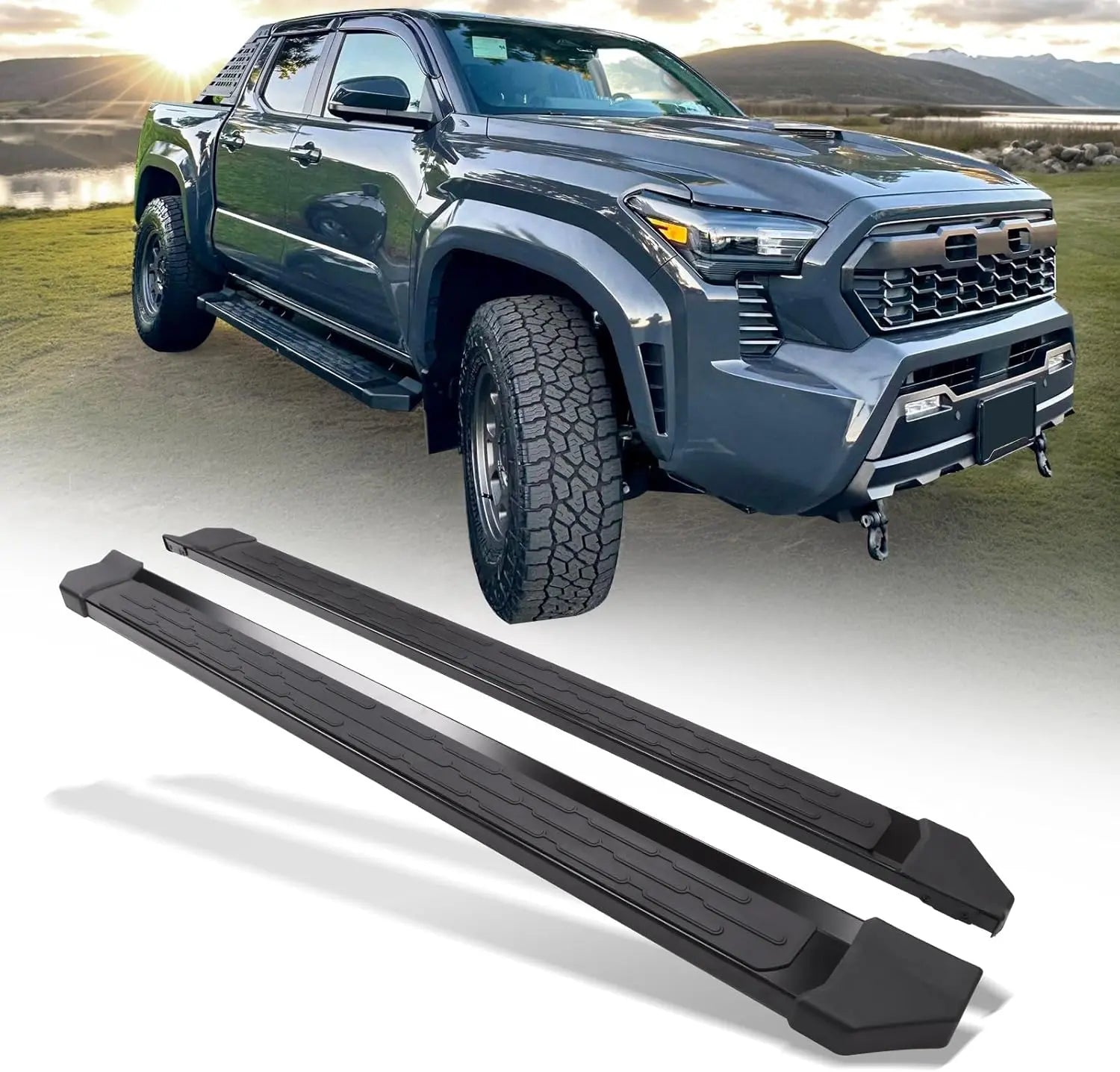 Running Boards for 2024 2025 Toyota Tacoma Double Cab-1
