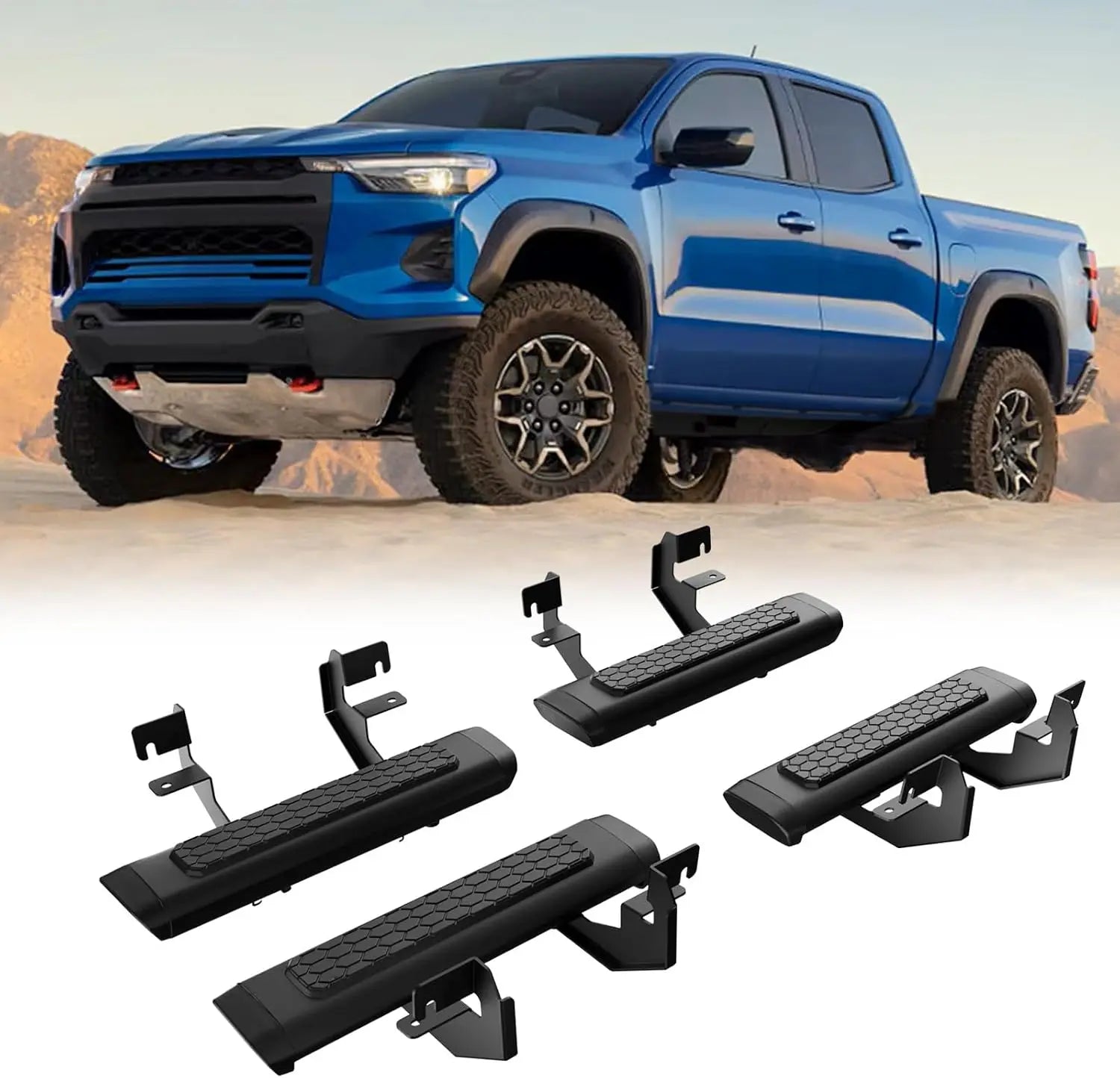 EZ Side Steps Running Boards Fit for 2015-2025 Chevy Colorado/GMC Canyon Crew Cab Door Step-1