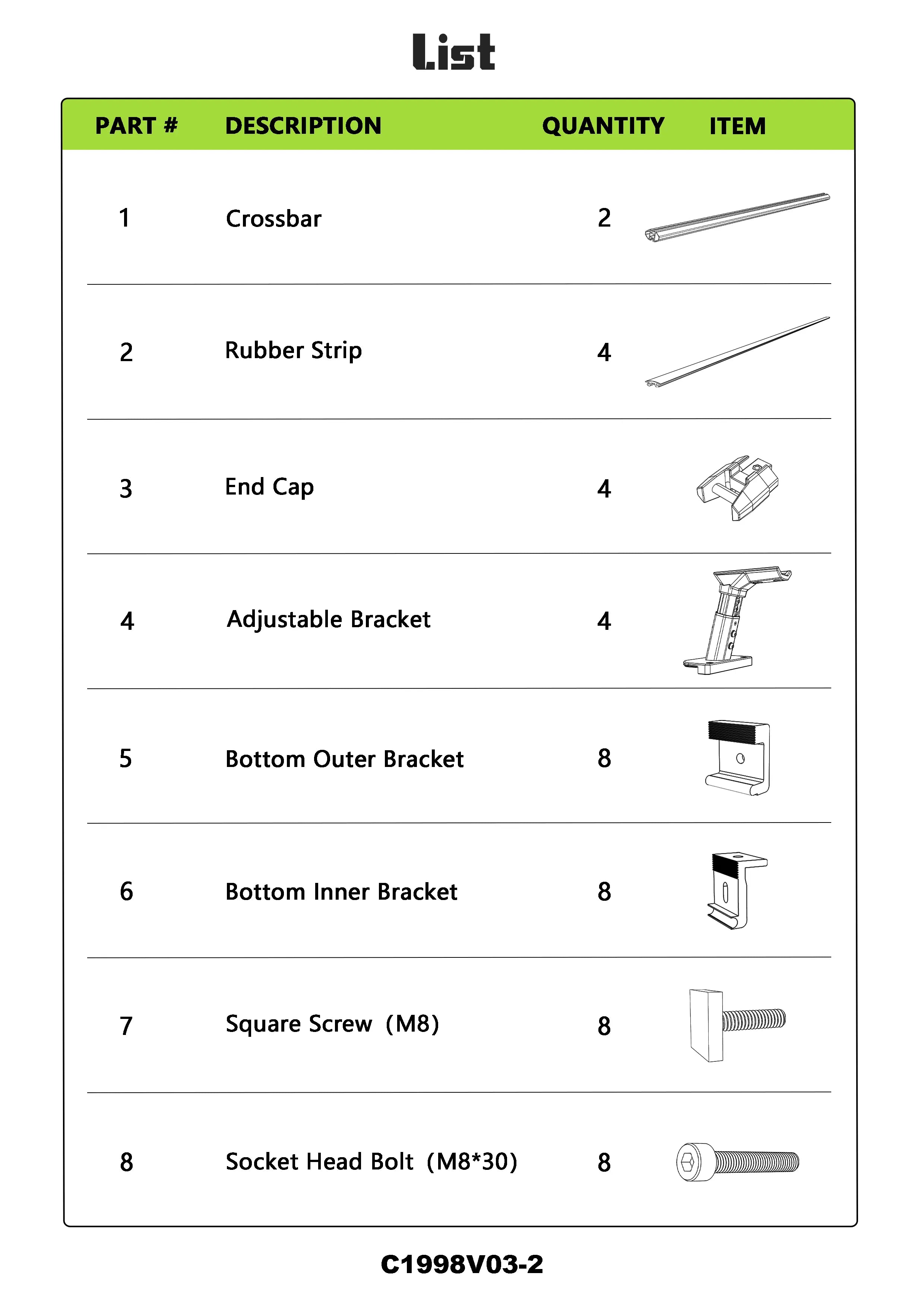 Low-profile Heavy Duty 800LB Adjustable Bed Rack for Trucks-1