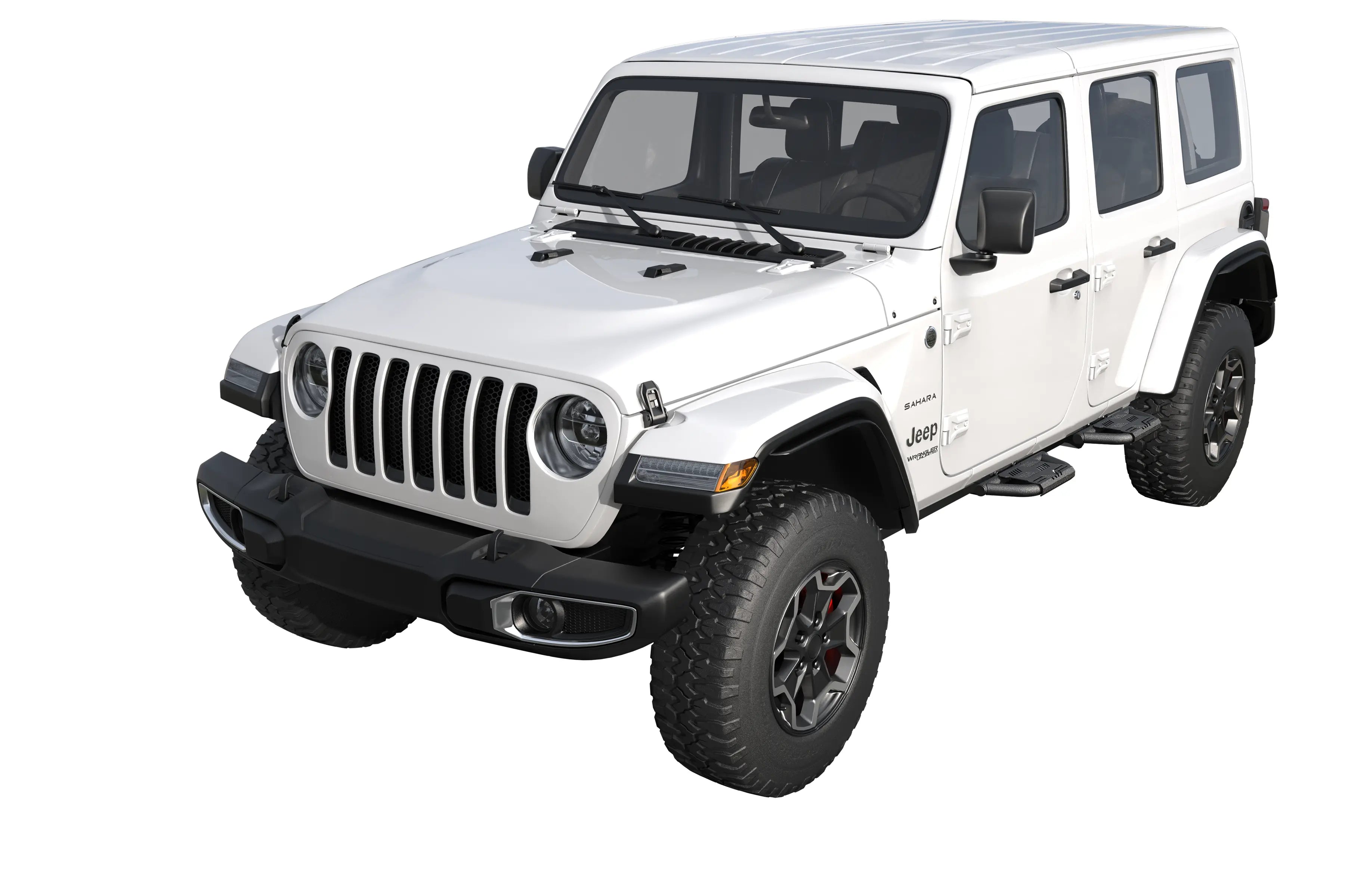 Trumgeta Auxchemic® Side Steps for 2018-2026 Jeep Wrangler JL -3