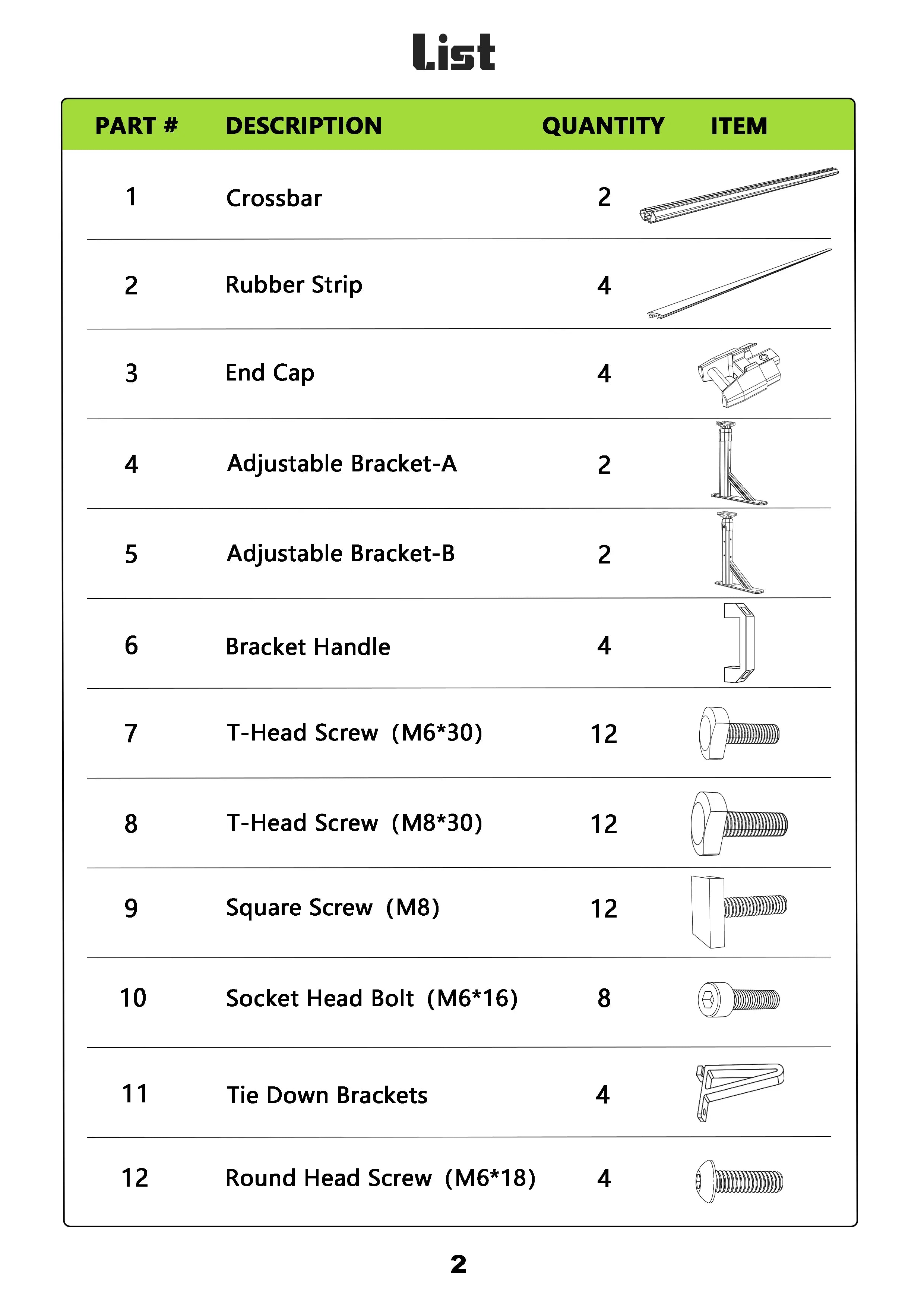 Adjustable Ladder Racks for Full-Size Pickup Trucks-1