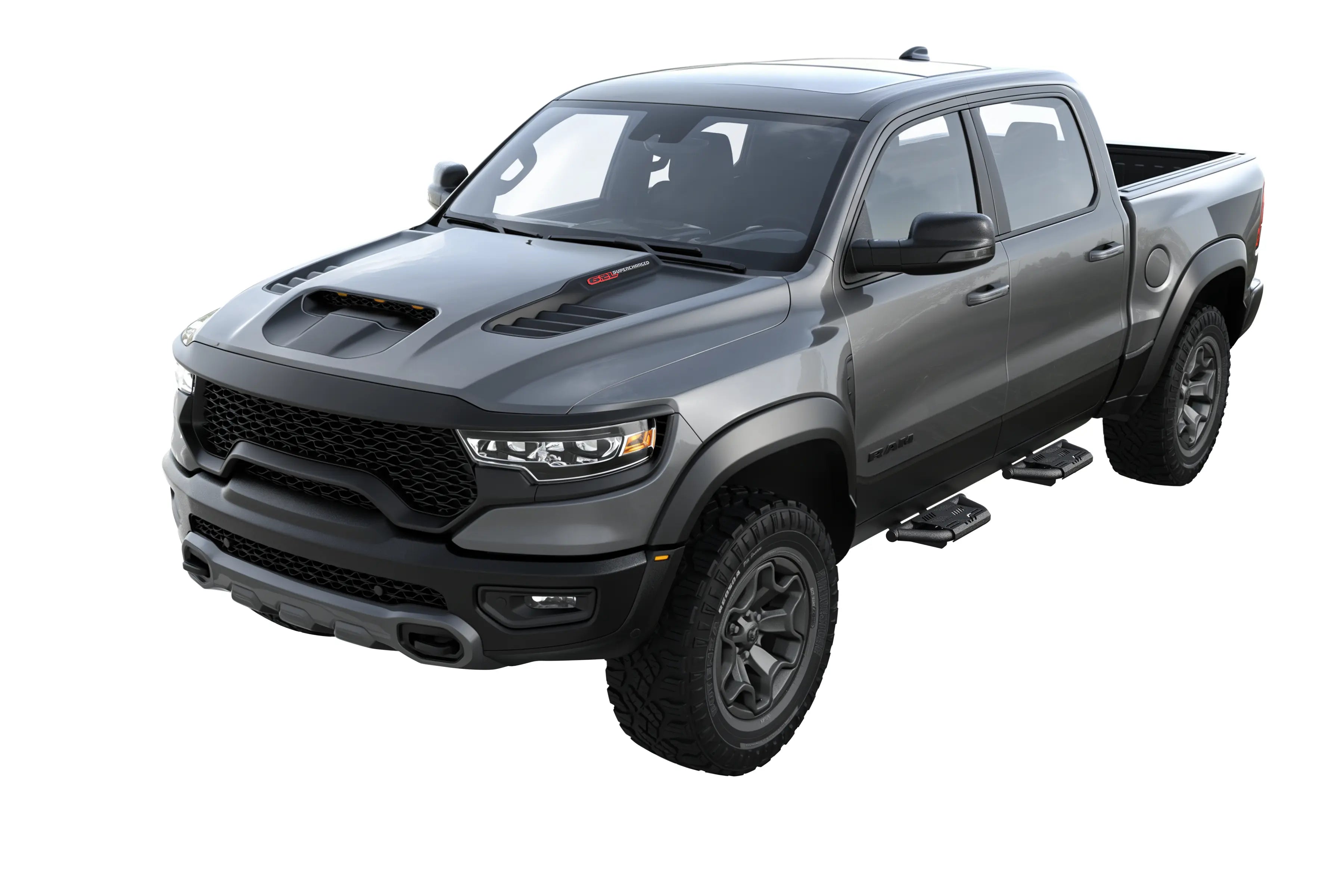 Trumgeta Auxchemic® Side Steps for 2019-2026 Dodge Ram 1500 Crew Cab -3