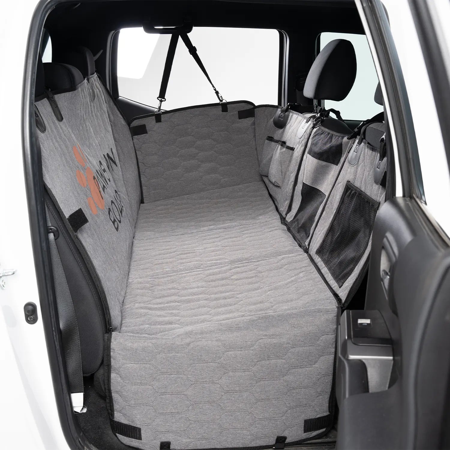 Dog Car Seat Cover for Trucks - Ready for Trail Rides, Camping Trips & Daily Errands-2
