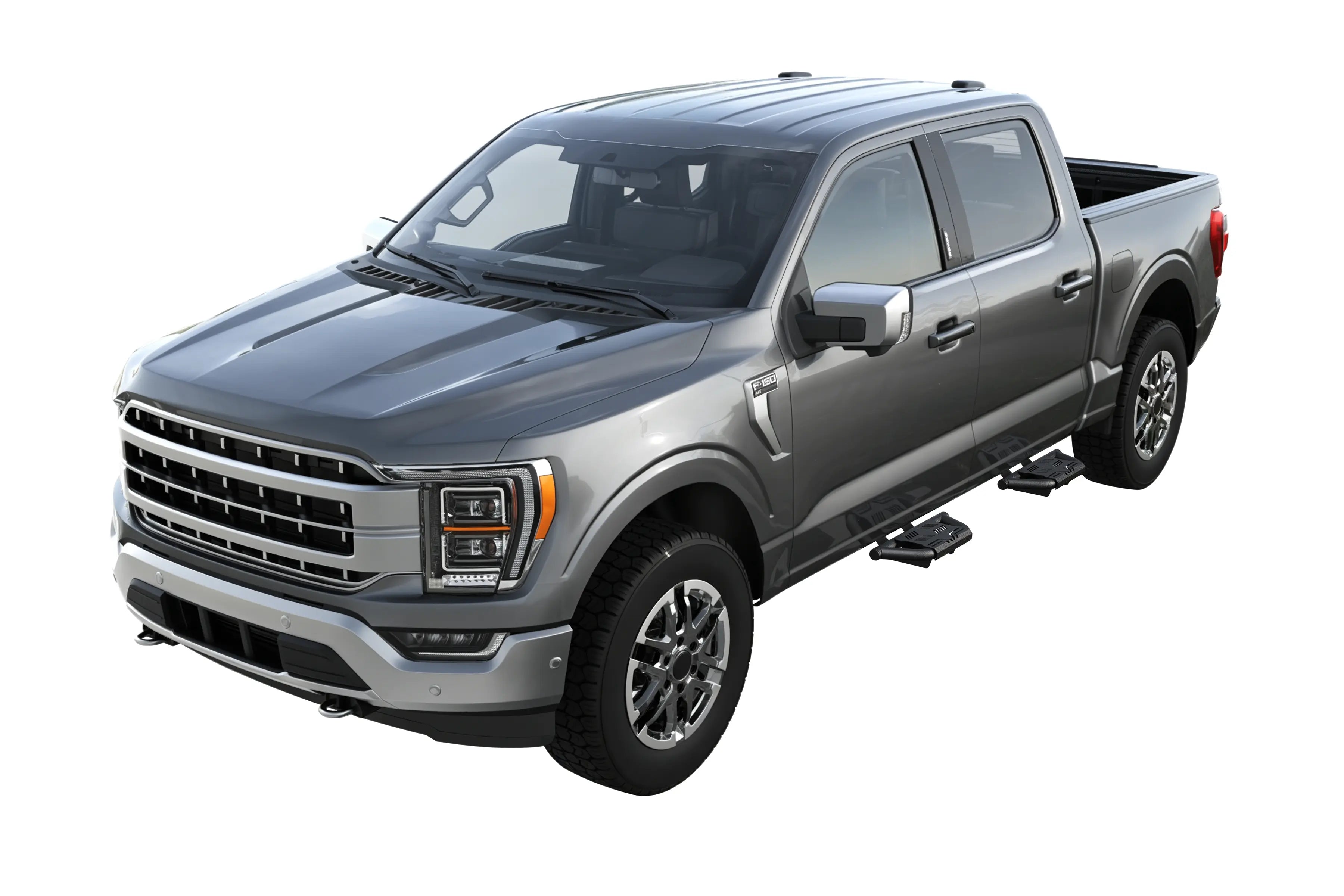 Trumgeta Auxchemic® Armor Side Steps for Ford F150 2015-2026 & F250 F350 2017-2026 -3