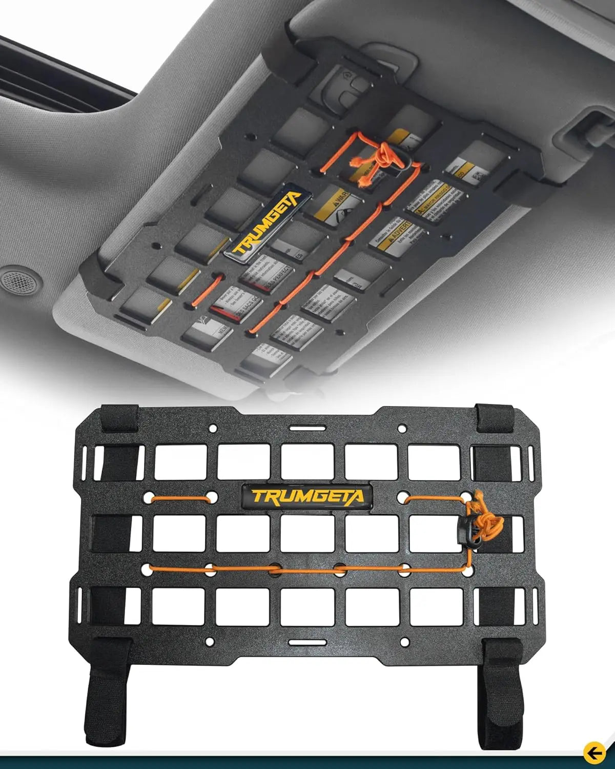Universal Sun Visor MOLLE Panel-2