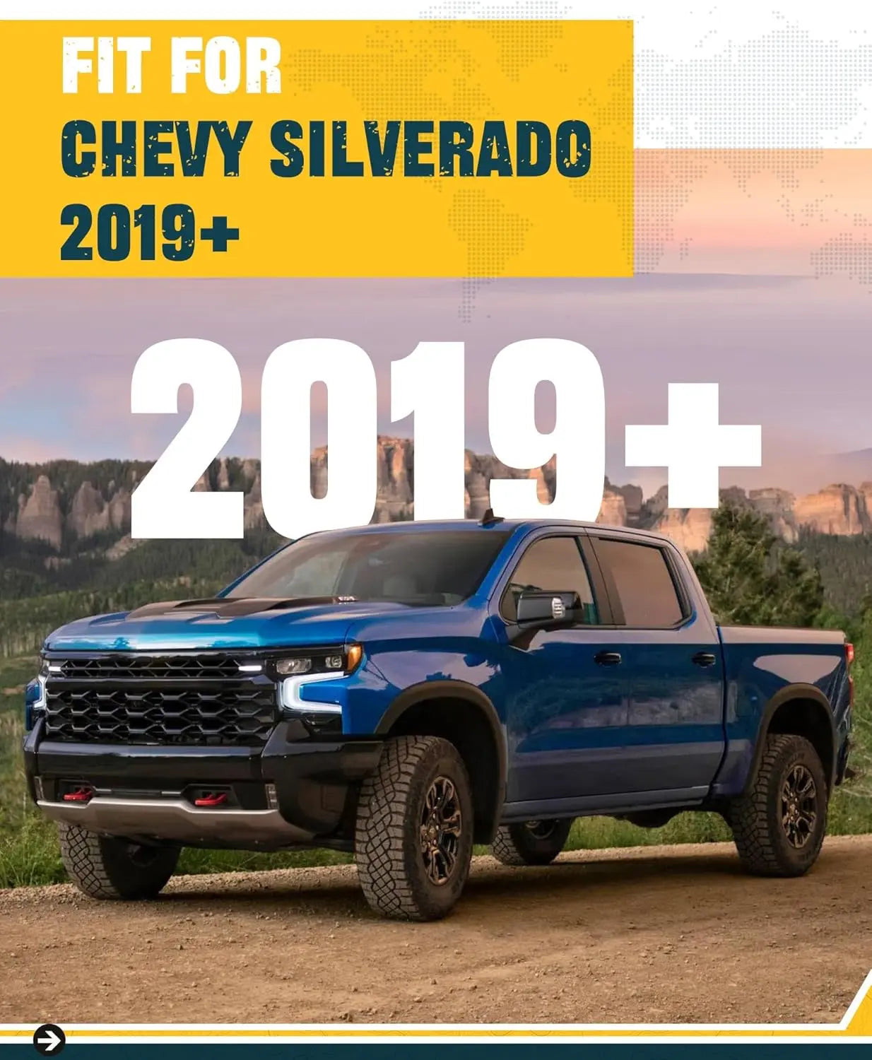 Truck Bed Extender for Chevy Silverado 1500 2500 3500 2019-2025-2