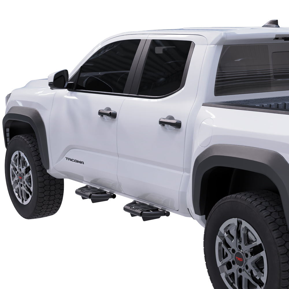 【Preorder】4Pcs EZ Side Steps for 2024 2025 Toyota Tacoma Double Cab/Crew Cab 4 Doors 350 LBS