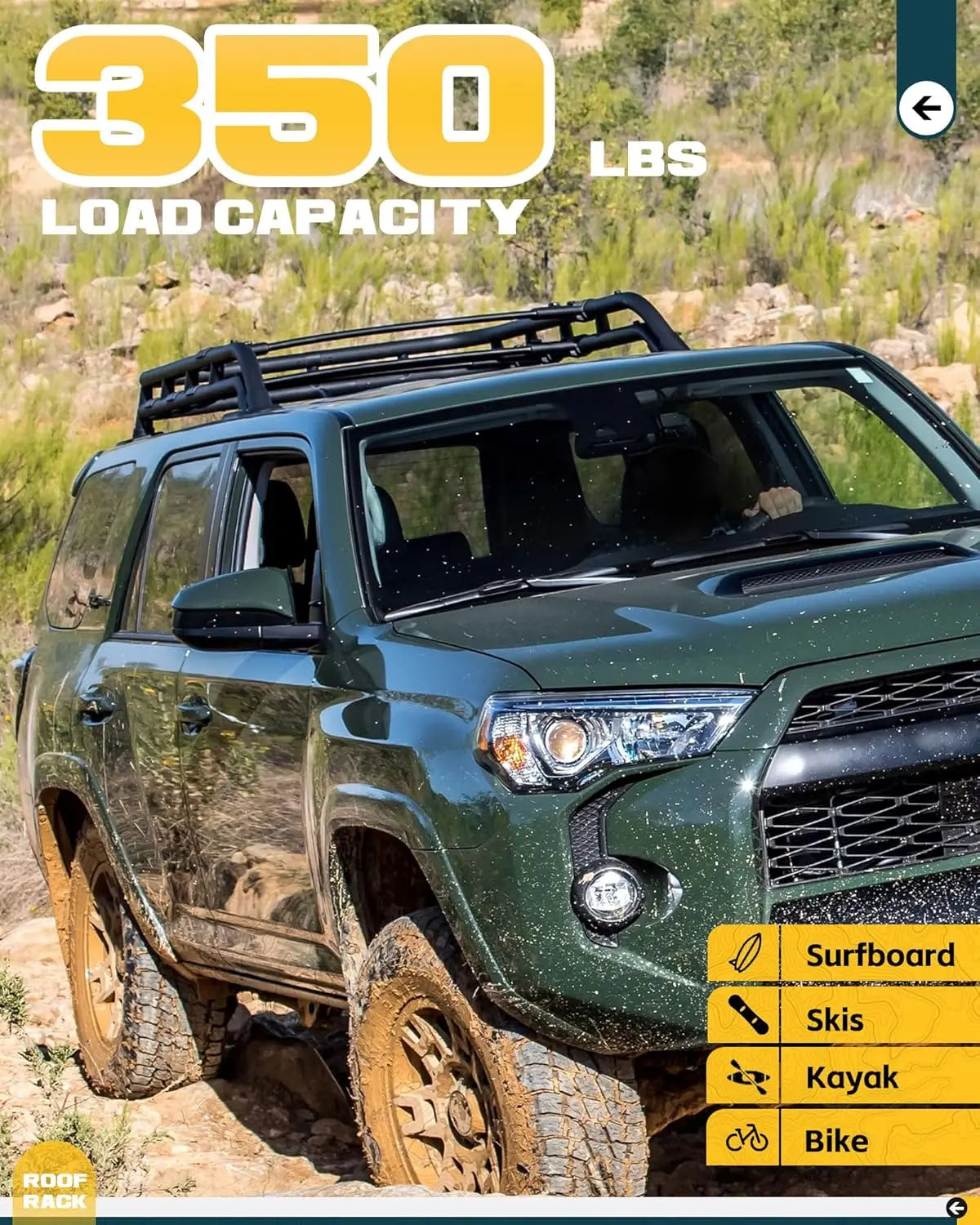 Roof Rack Basket for Toyota 4Runner-3