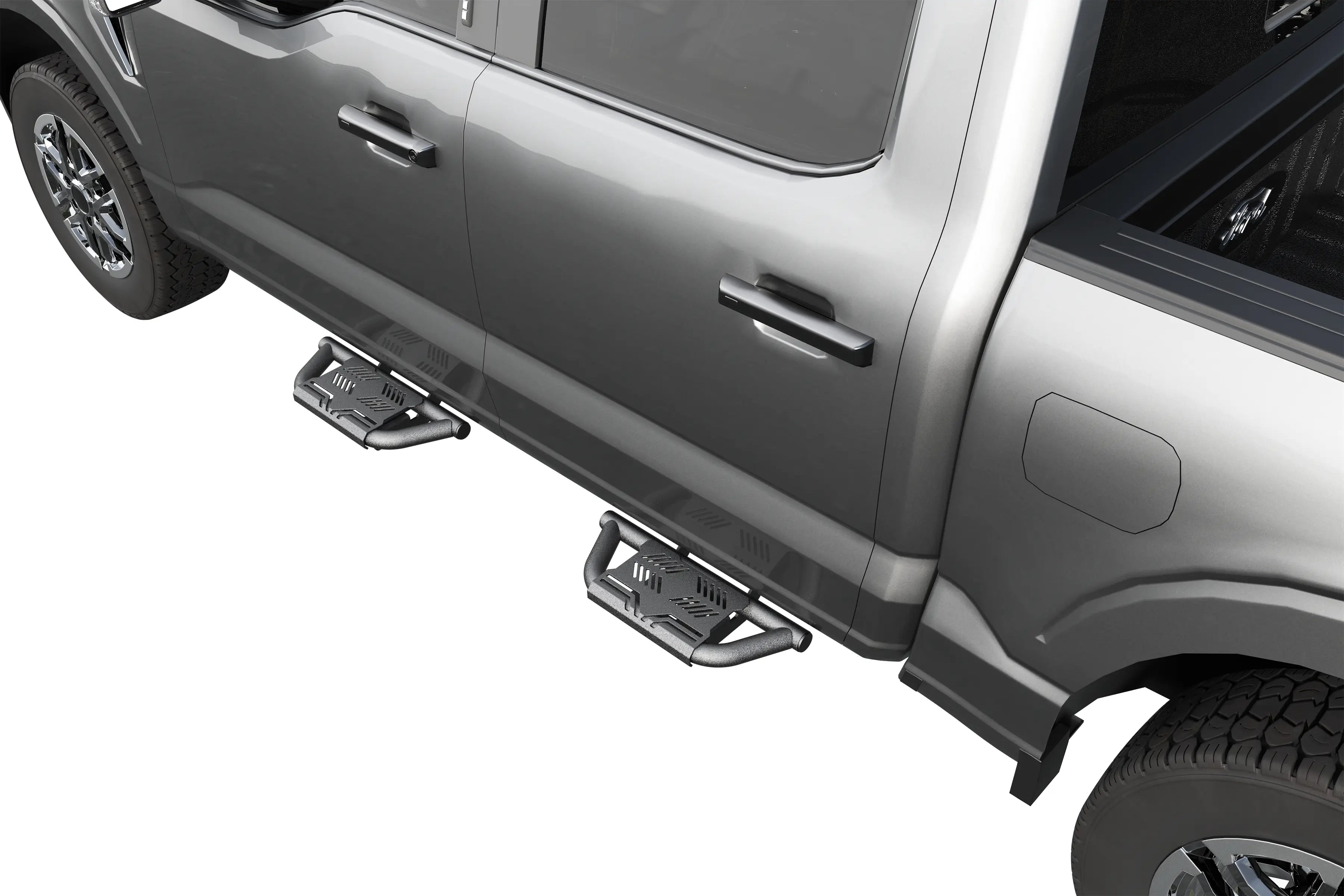 Trumgeta Auxchemic® Armor Side Steps for Ford F150 2015-2026 & F250 F350 2017-2026 -2