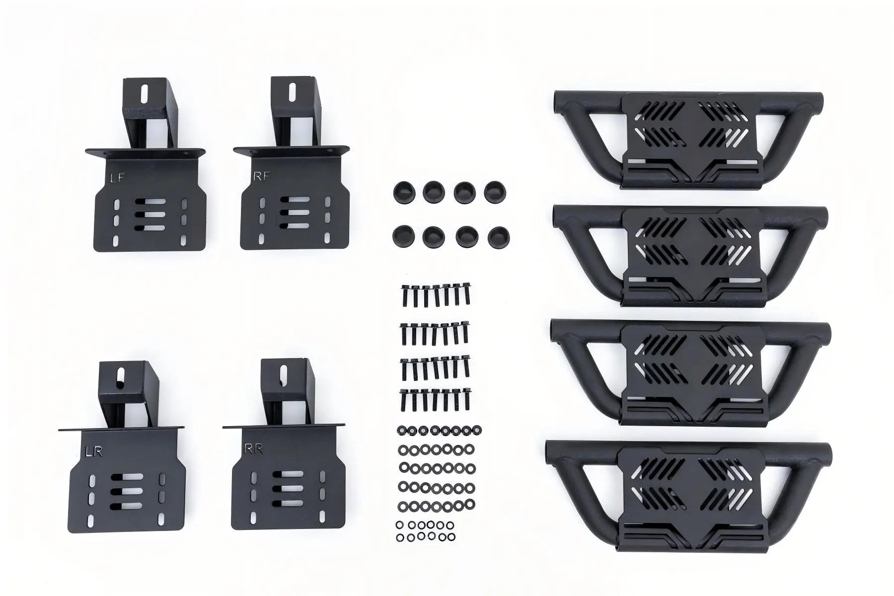 Trumgeta Auxchemic® Side Steps for 2018-2026 Jeep Wrangler JL