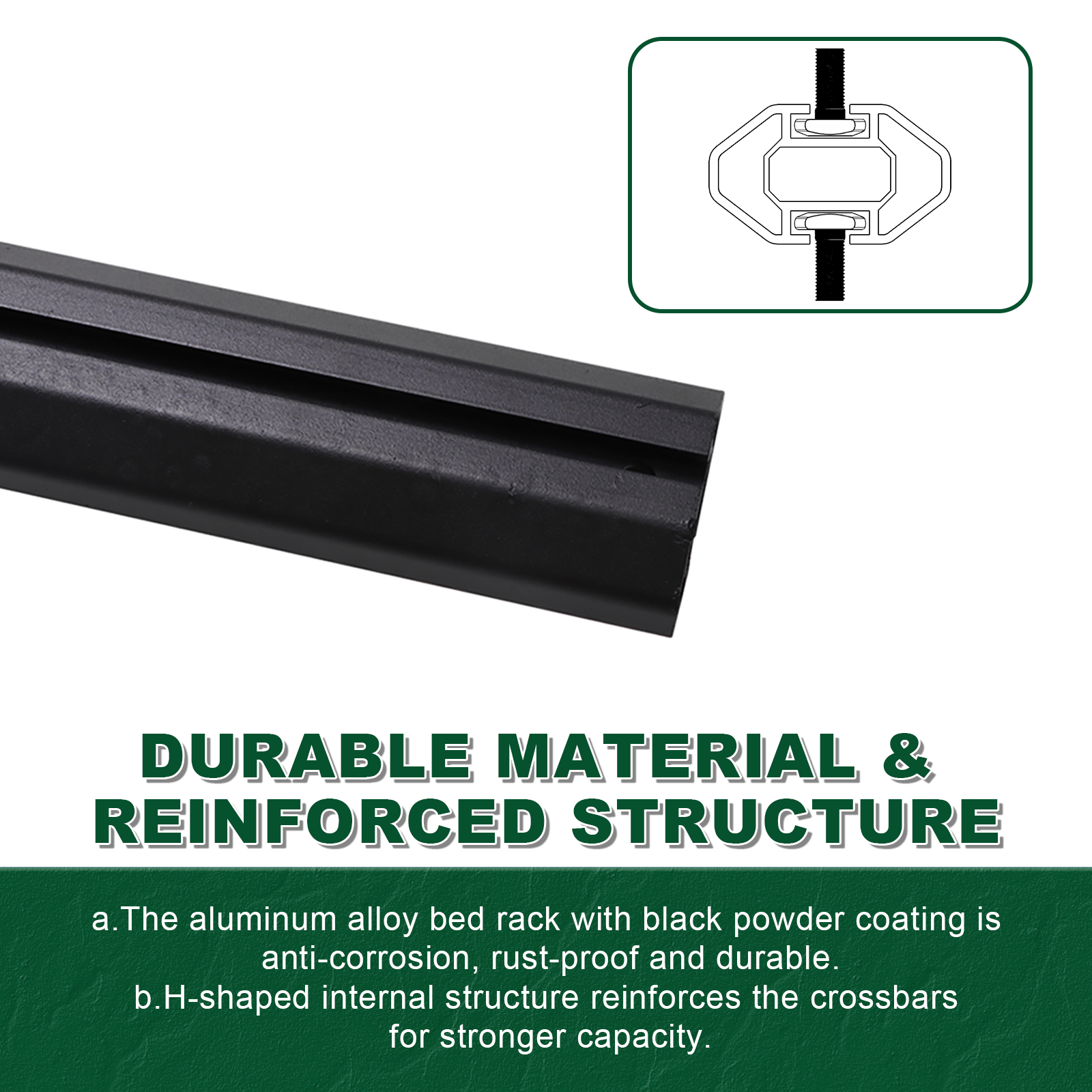 Heavy Duty 800LB Extendable Bed Rack-6